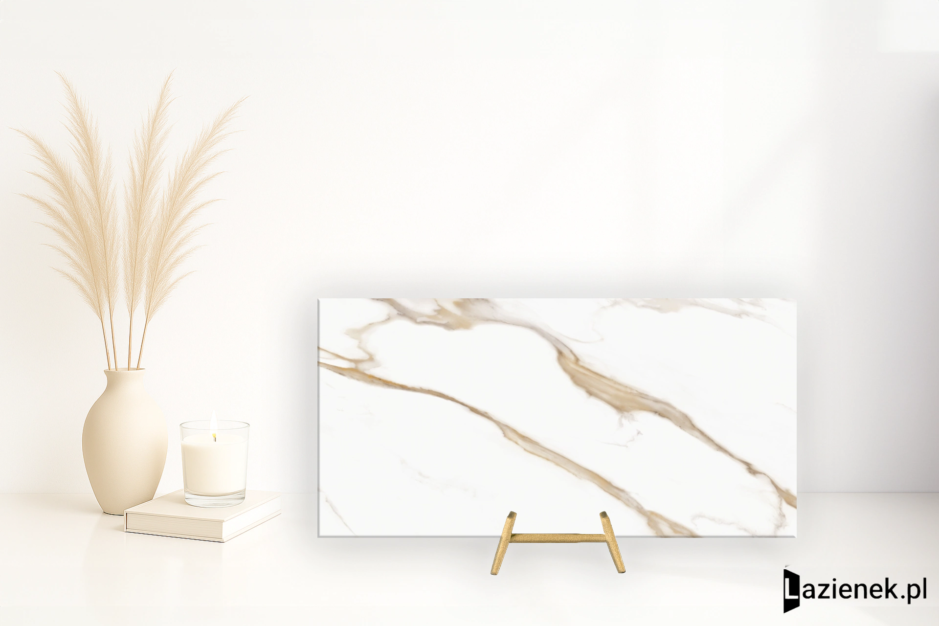 Refin Prestigio Calacatta Oro satyna 60x120 cm gr. 9 mm - płytka rektyfikowana/RC47