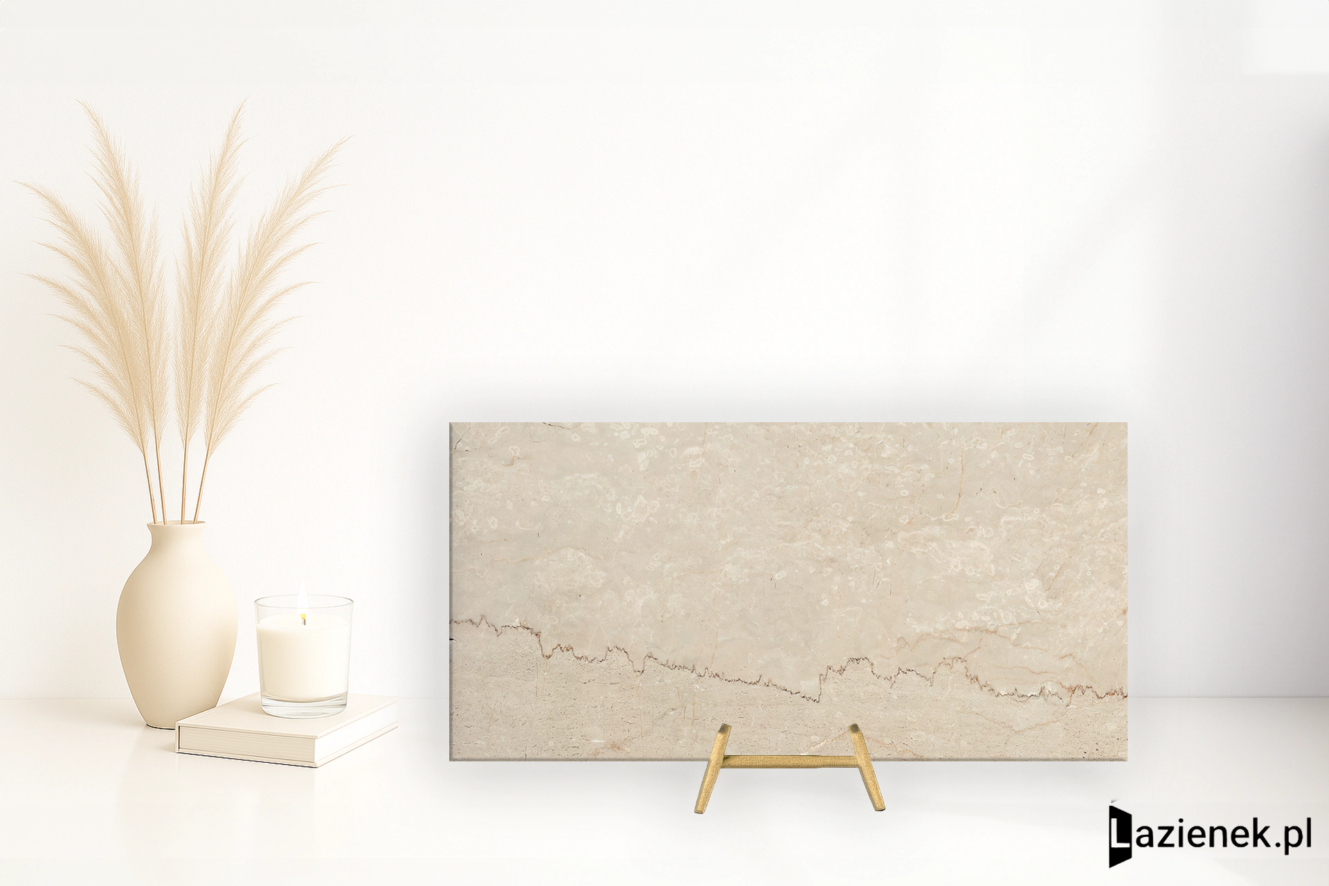 Refin Prestigio Botticino satyna 30x60 cm gr. 9 mm - płytka rektyfikowana/NE82