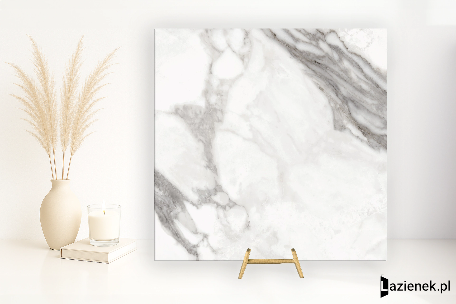 Refin Prestigio Arabescato poler 60x60 cm gr. 9 mm - płytka rektyfikowana/RA50