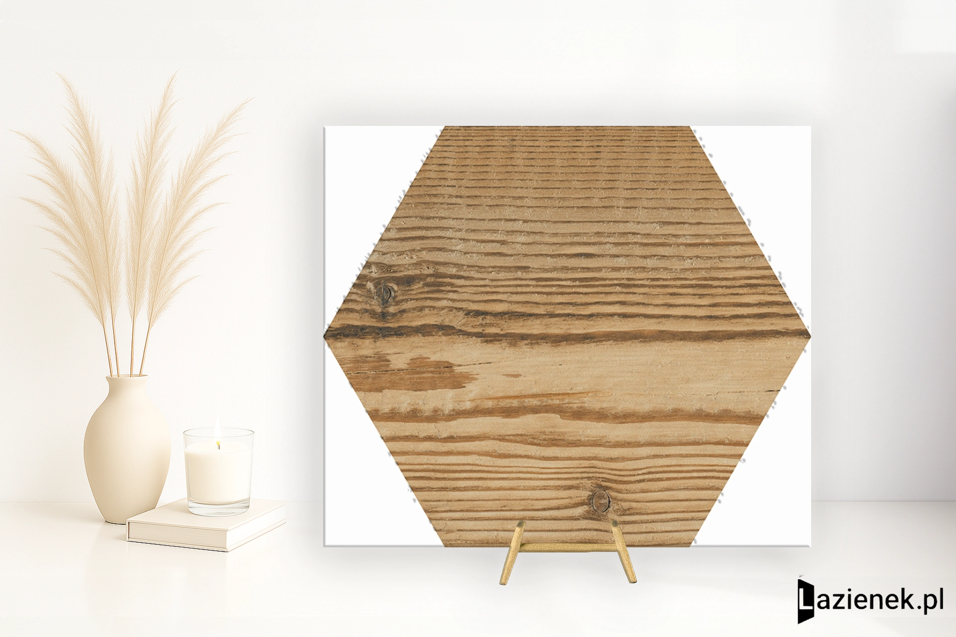 Refin Cortina Honey matowa 21.6x25 cm gr. 9 mm - płytka rektyfikowana/OG75