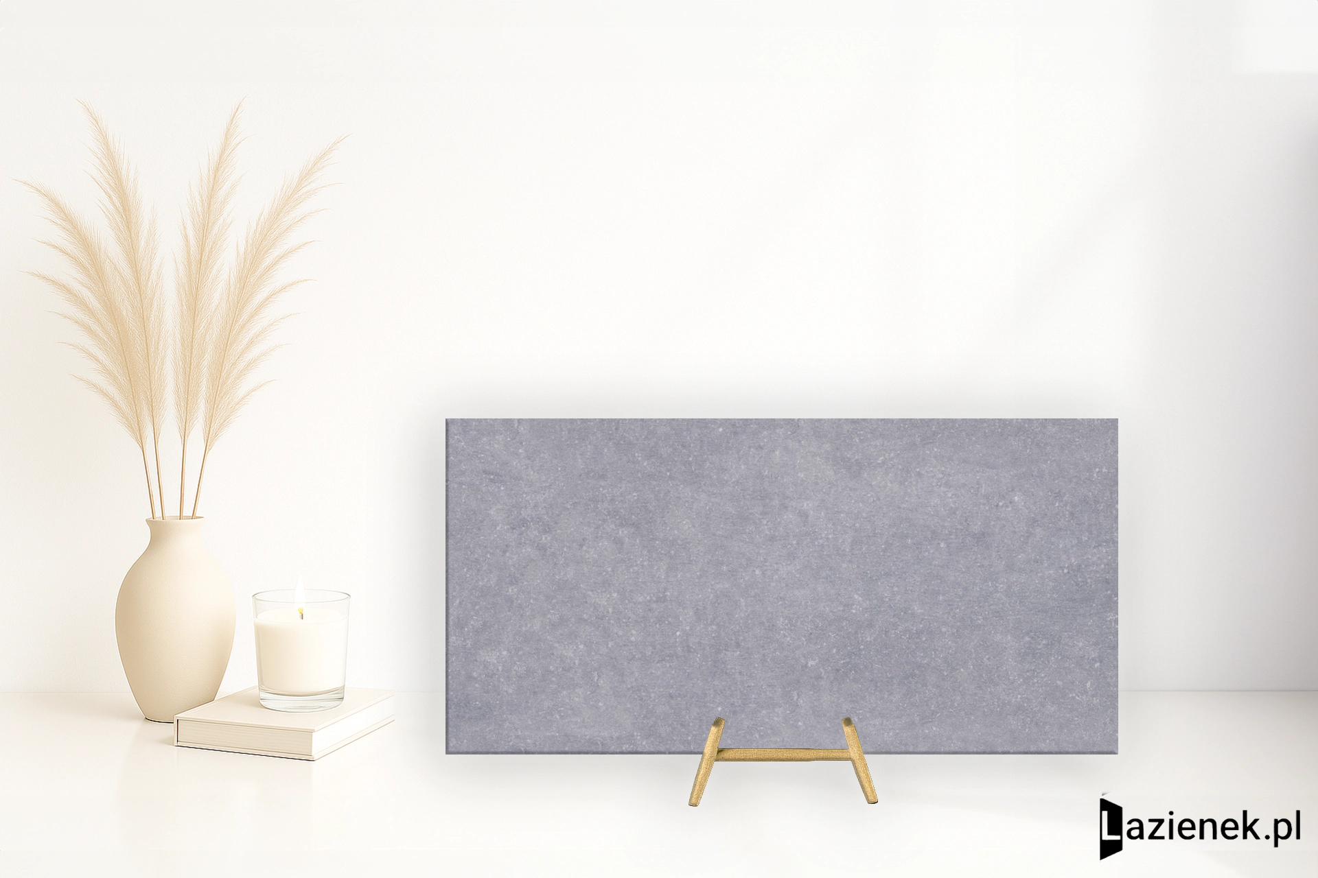 Refin Blue Vintage Plain antyspoślizgowa 45x90 cm gr. 20 mm - płytka rektyfikowana/LP23