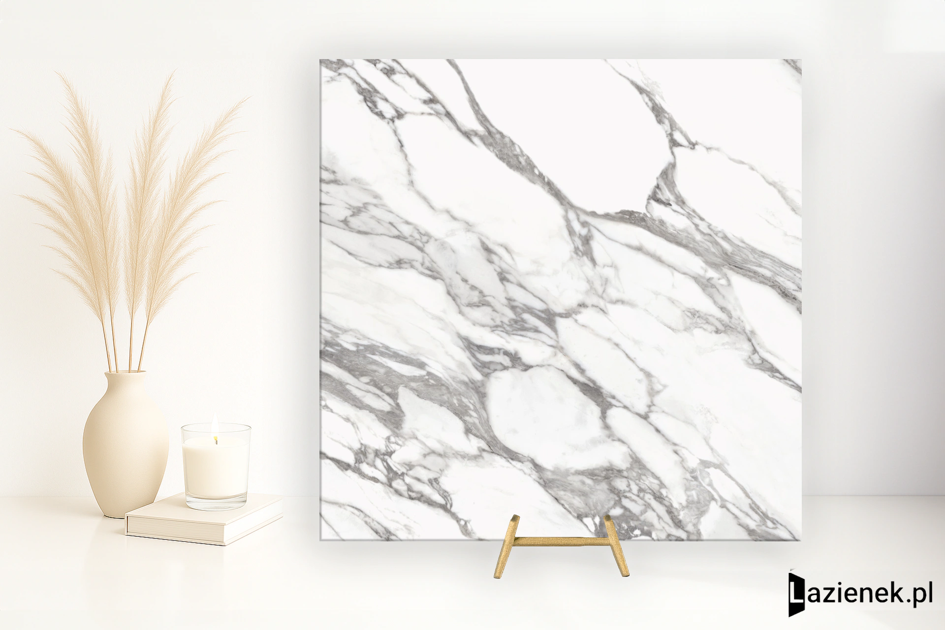 Refin Prestigio Arabescato poler 120x120 cm gr. 9 mm - płytka rektyfikowana/OY44