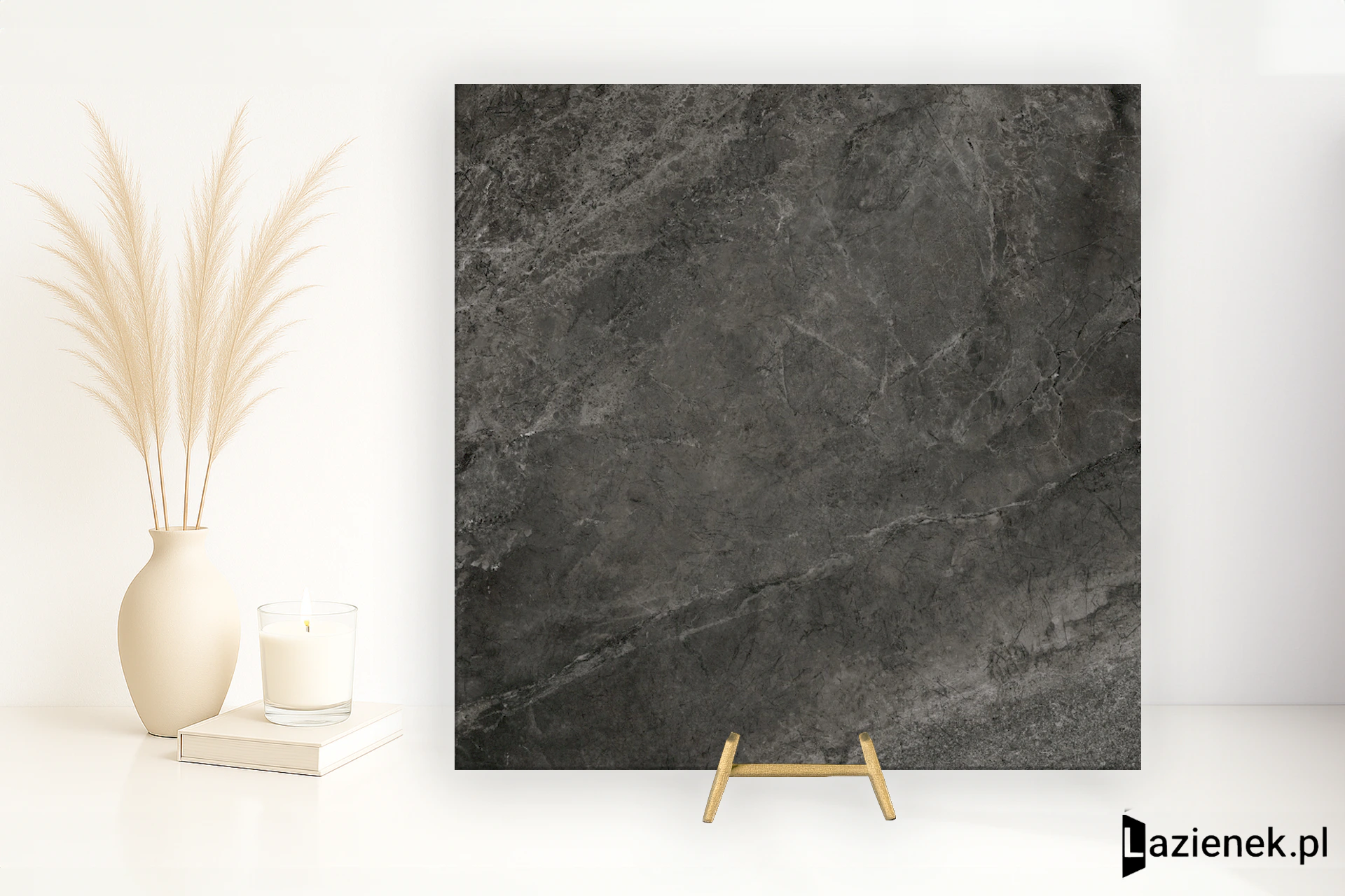 Refin River Graphite matowa 120x120 cm gr. 9 mm - płytka rektyfikowana/OG12
