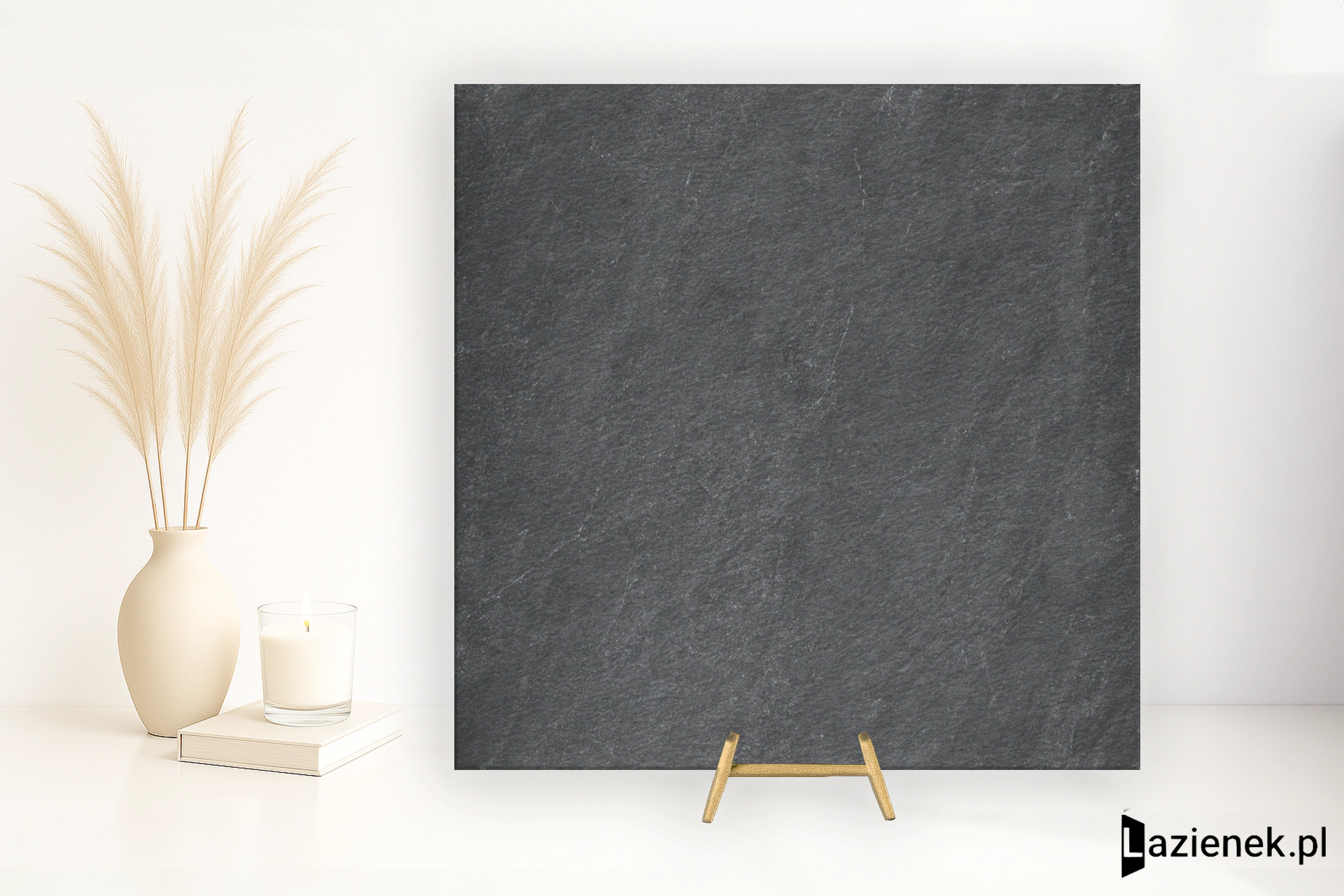Refin Primal Coal struktura 120x120 cm gr. 9 mm - płytka rektyfikowana/OZ74