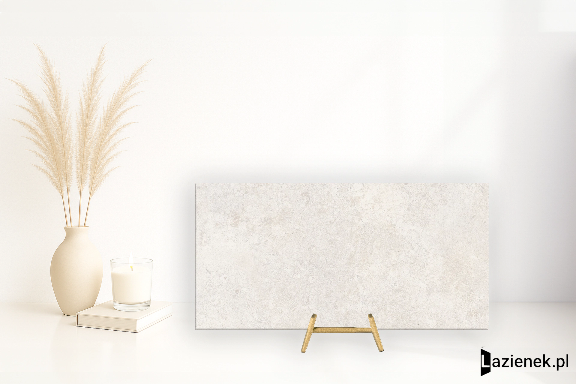 Refin Etherea White antyspoślizgowa C2 60x120 cm gr. 9 mm - płytka rektyfikowana/RN19