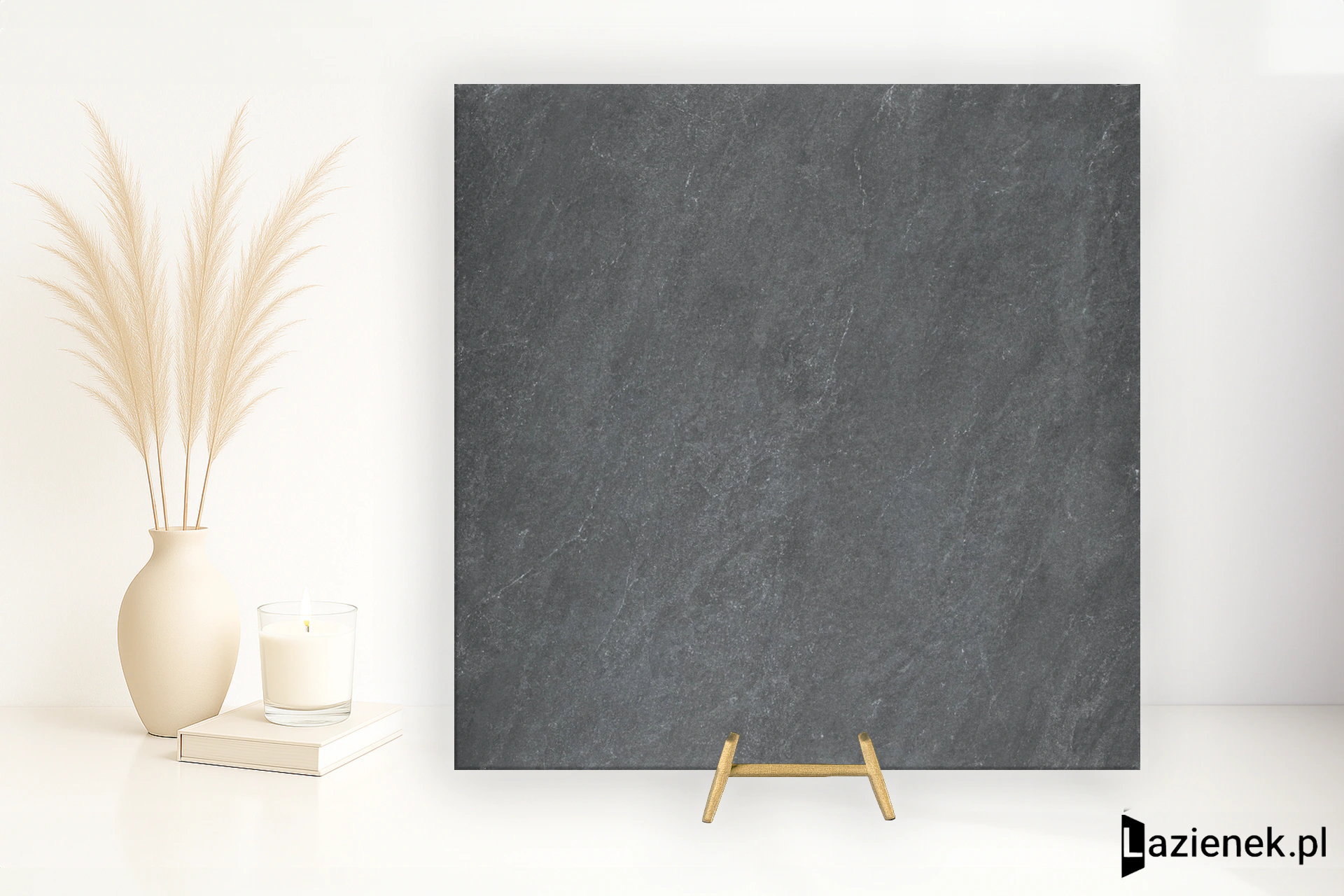 Refin Primal Coal satyna 120x120 cm gr. 9 mm - płytka rektyfikowana/OJ08