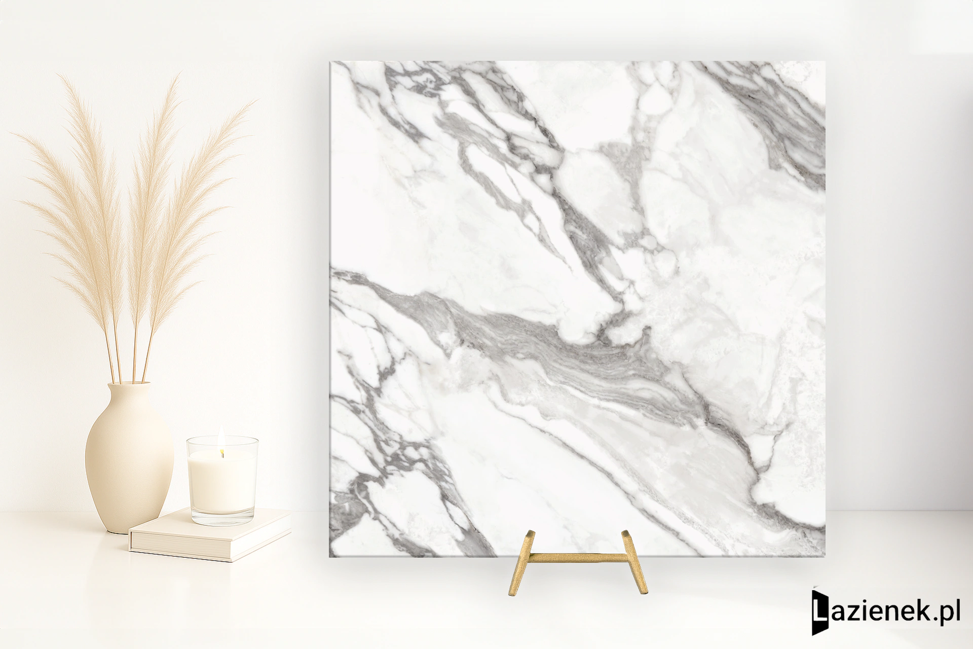Refin Prestigio Arabescato satyna 120x120 cm gr. 9 mm - płytka rektyfikowana/OY55