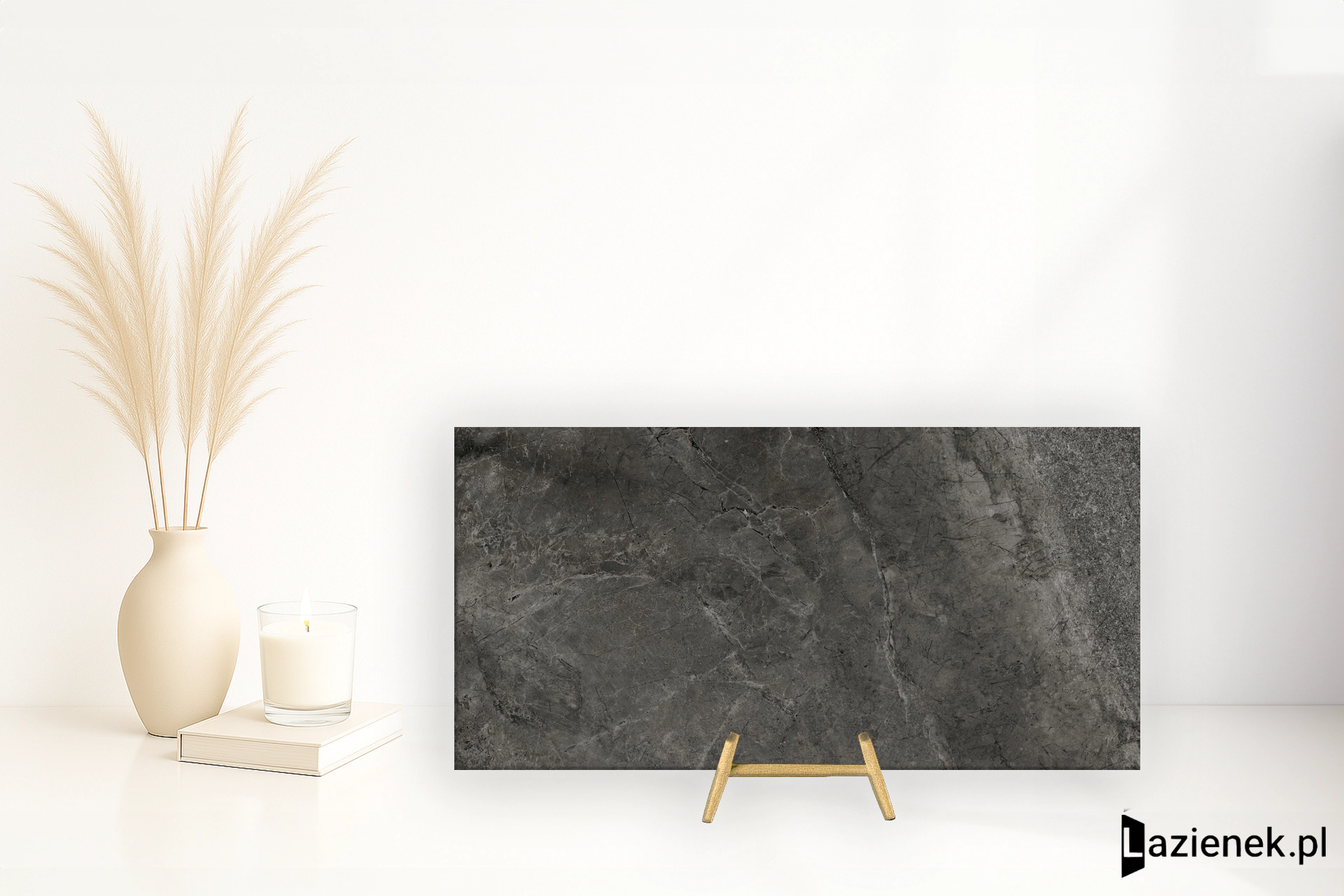 Refin River Graphite struktura 60x120 cm gr. 9 mm - płytka rektyfikowana/OL80