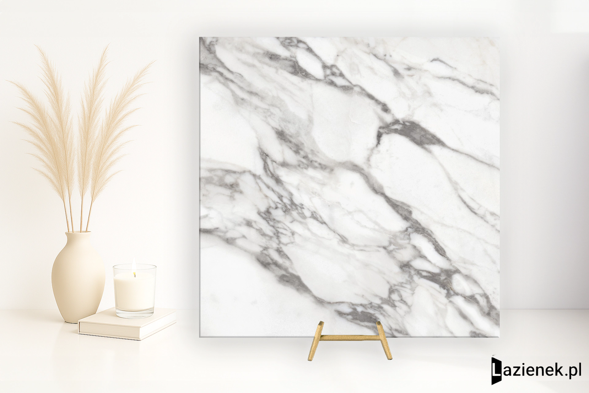 Refin Prestigio Arabescato satyna 60x60 cm gr. 9 mm - płytka rektyfikowana/RB84