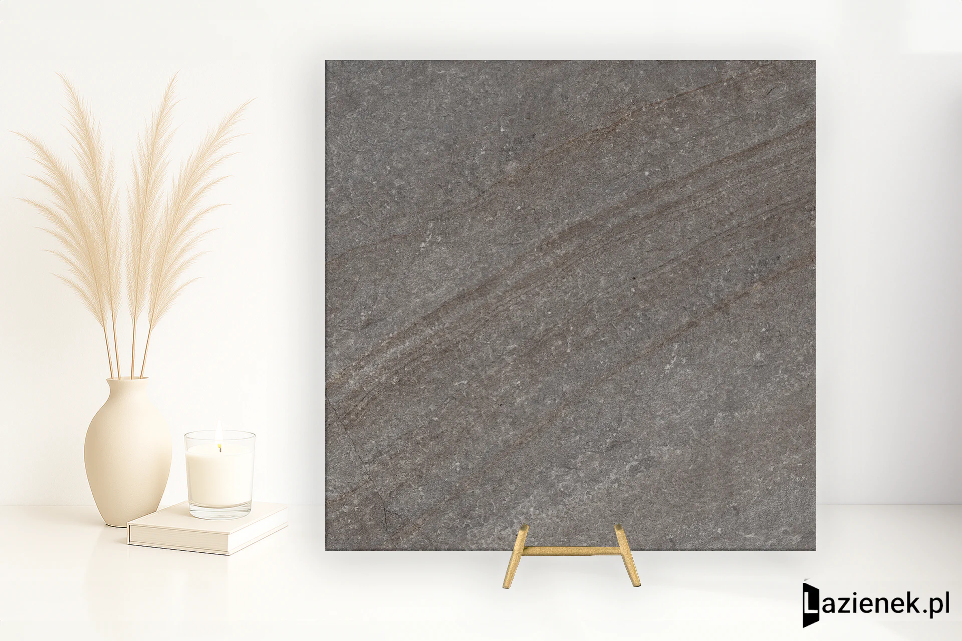 Refin Blended Dark matowa 60x60 cm gr. 9 mm - płytka rektyfikowana/OA84
