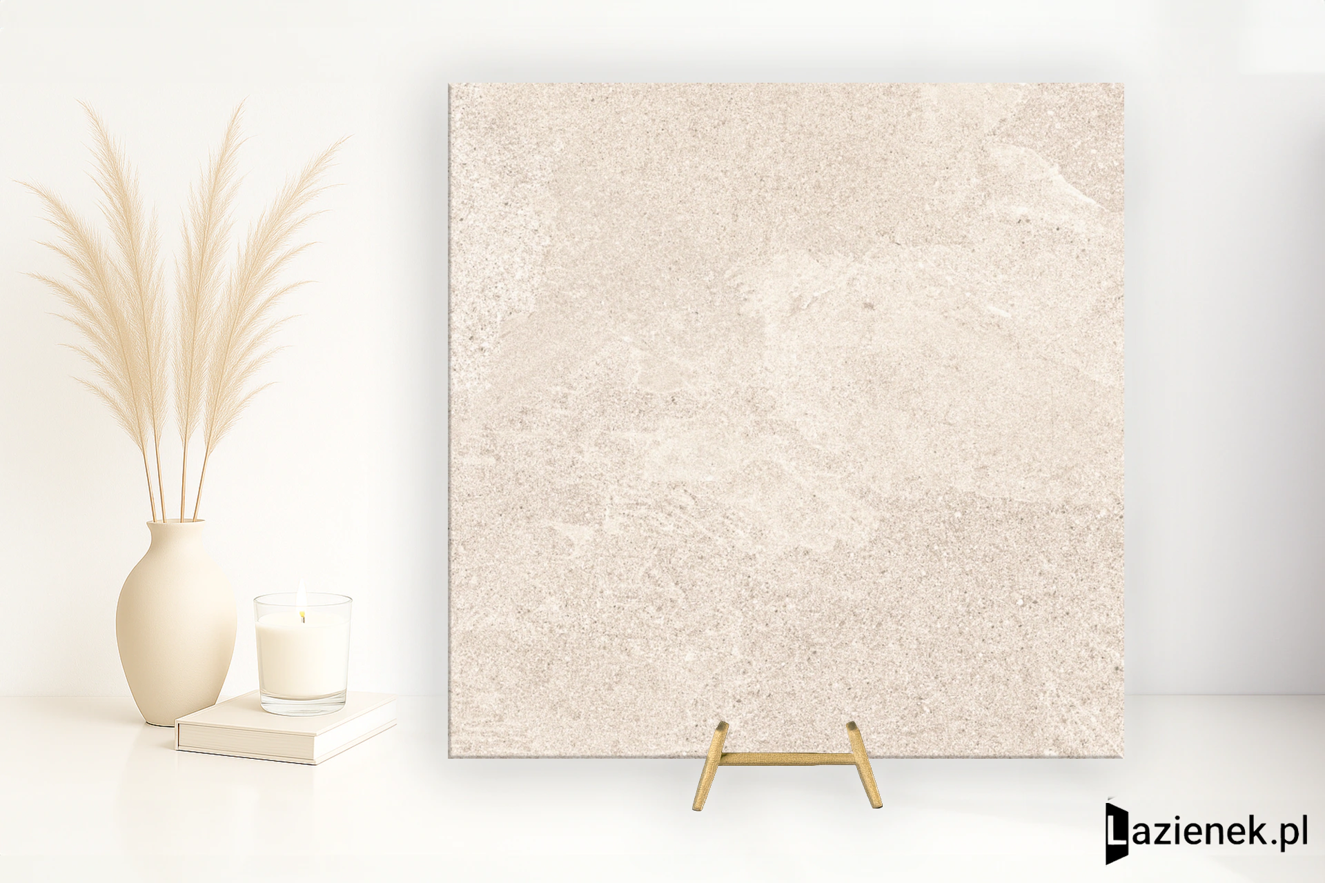 Refin Tune Ivory satyna 60x60 cm gr. 9 mm - płytka rektyfikowana/OV65