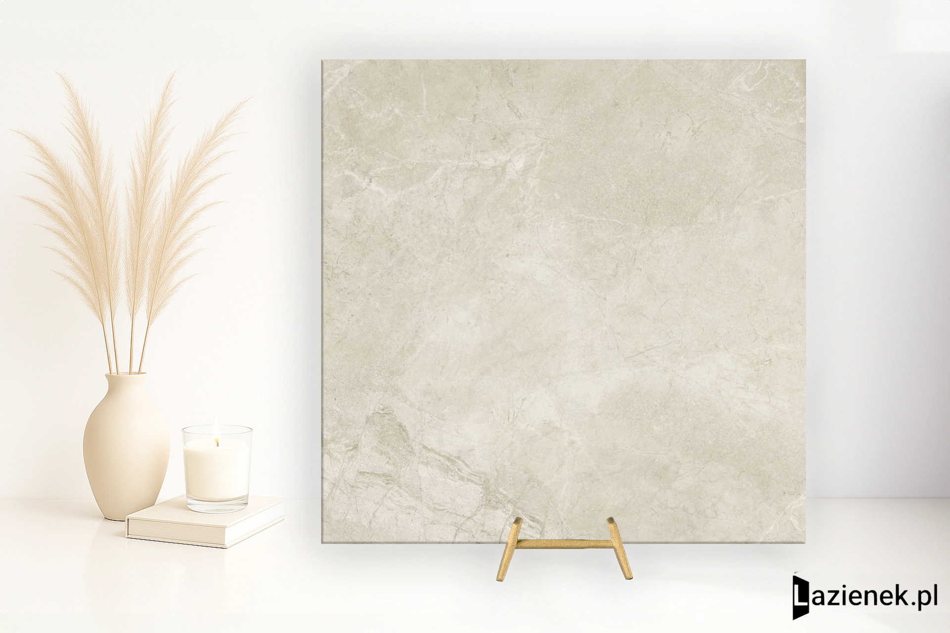 Refin River Beige satyna 80x80 cm gr. 9 mm - płytka rektyfikowana/OI08