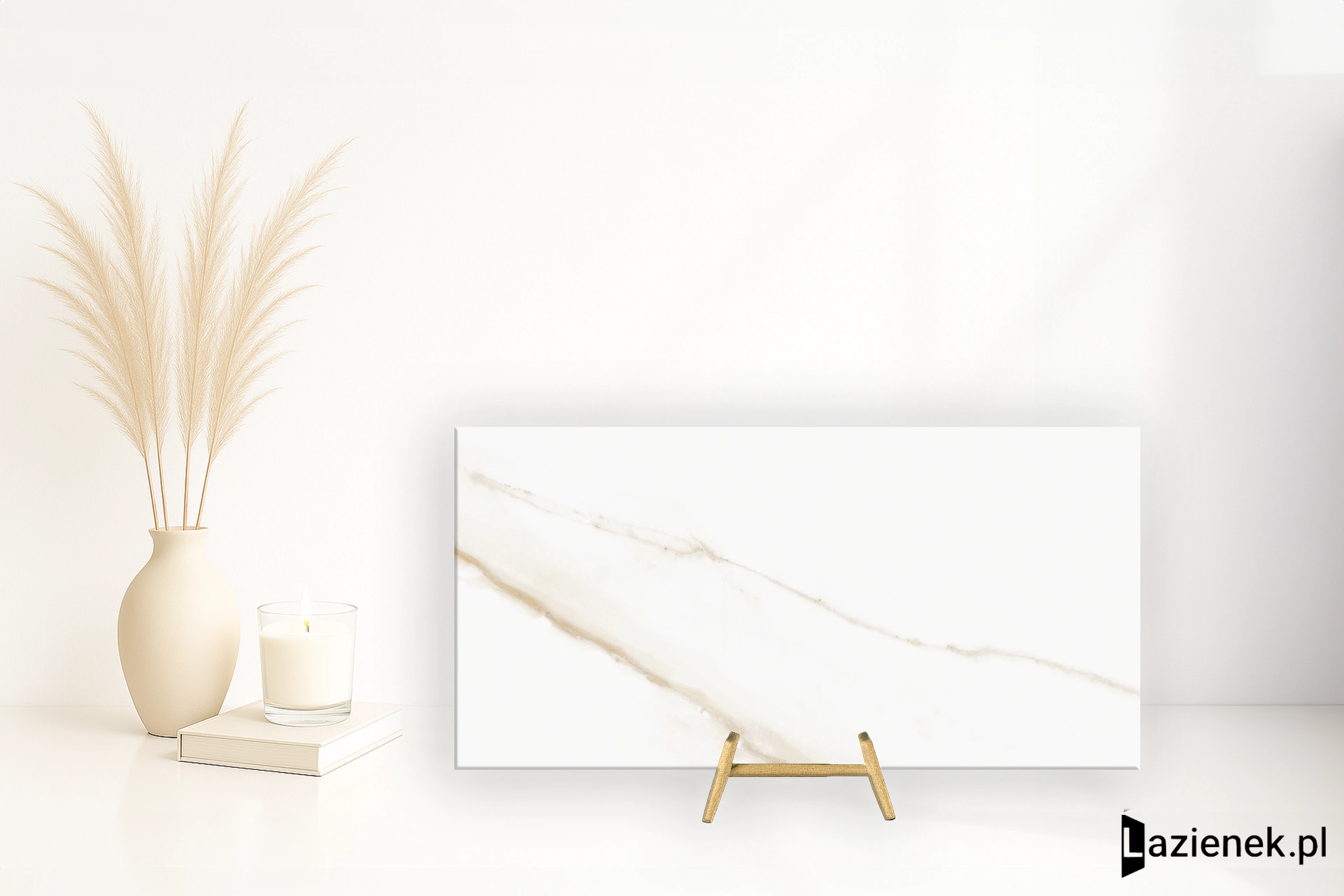 Refin Prestigio Calacatta Oro satyna 30x60 cm gr. 9 mm - płytka rektyfikowana/RC62