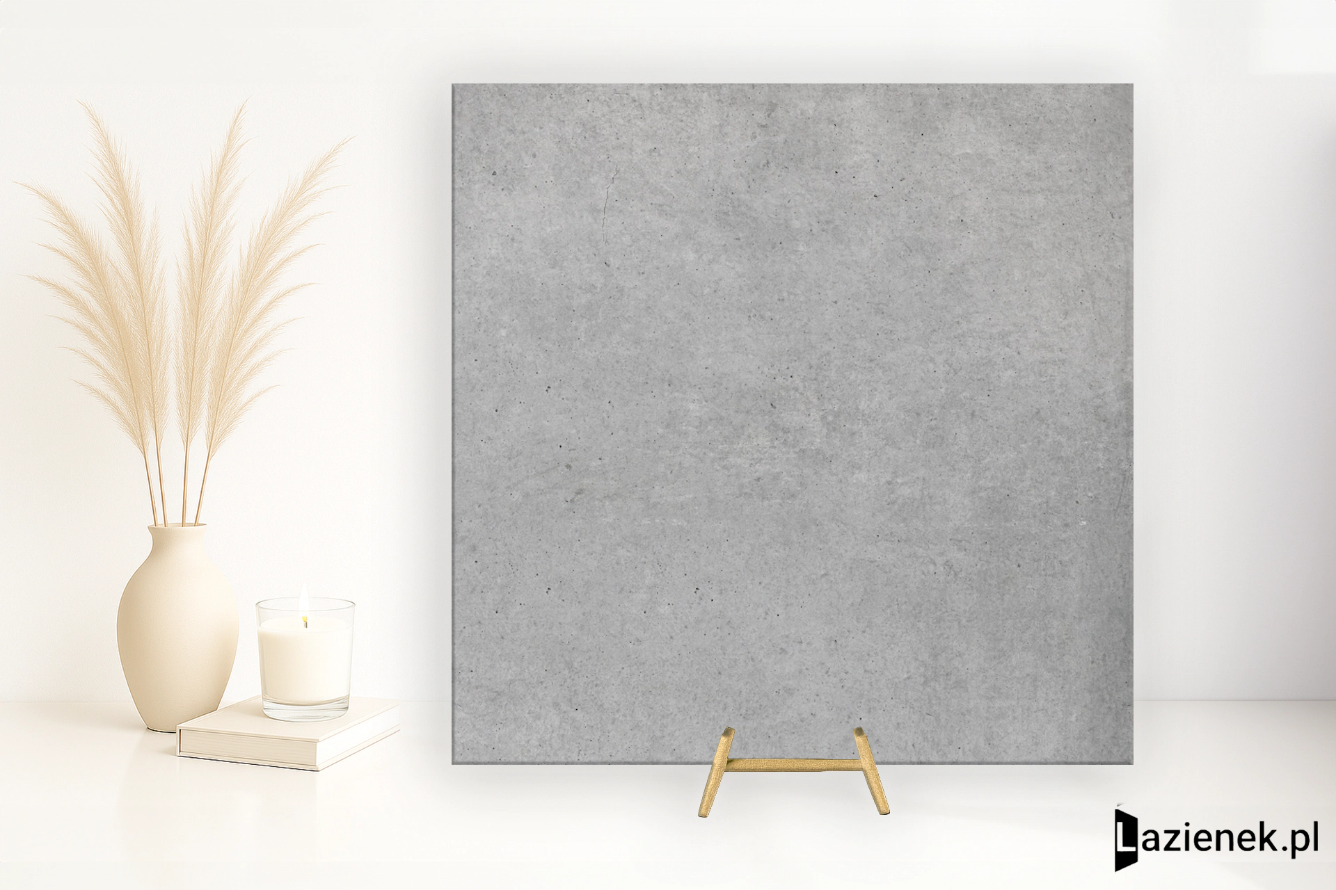Refin Plain Cinder satyna 60x60 cm gr. 9 mm - płytka rektyfikowana/MX55