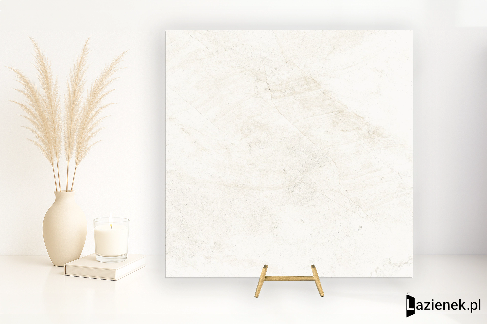 Refin Blended White matowa 60x60 cm gr. 9 mm - płytka rektyfikowana/OA87