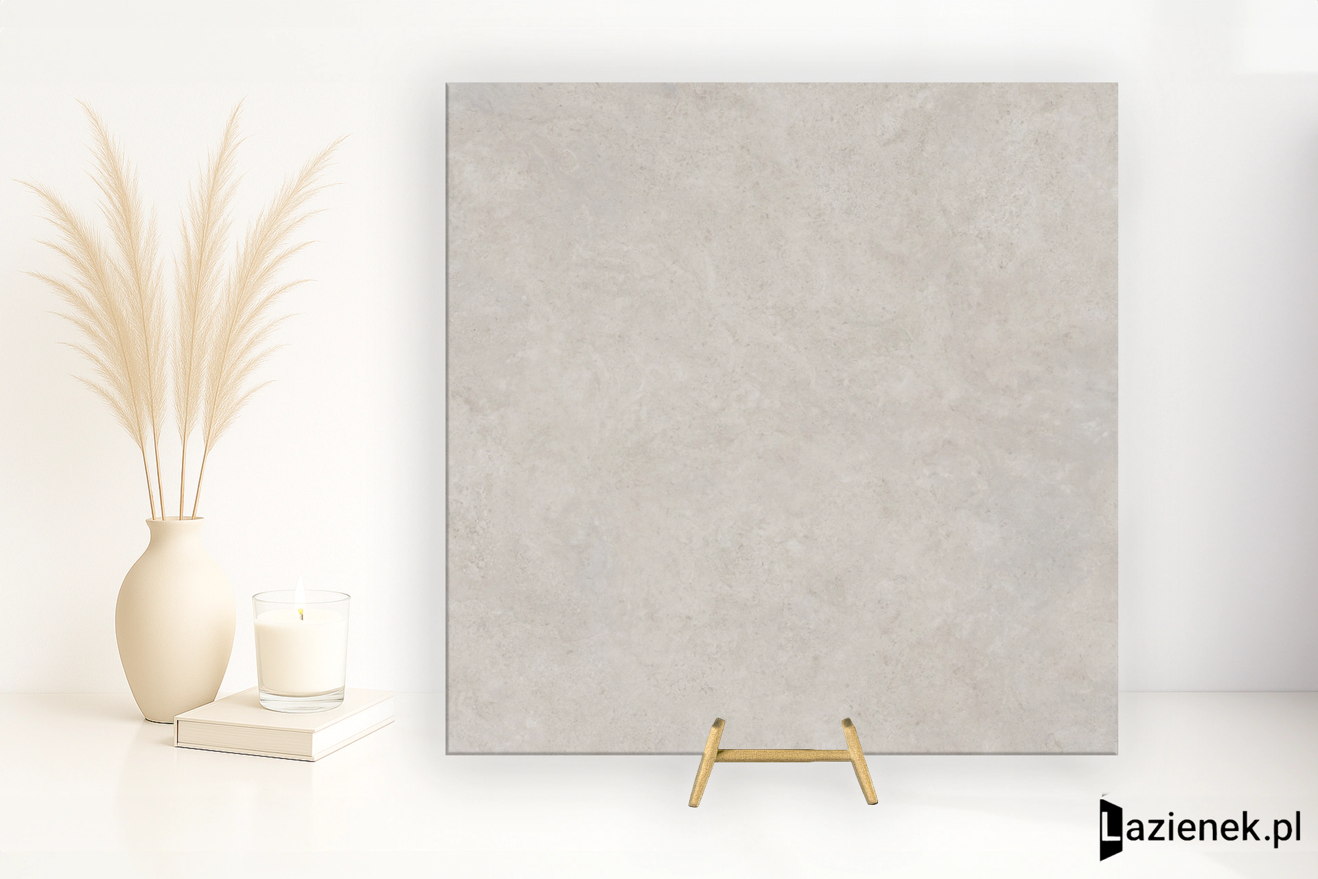 Refin Etherea Grey matowa 80x80 cm gr. 9 mm - płytka rektyfikowana/RO69