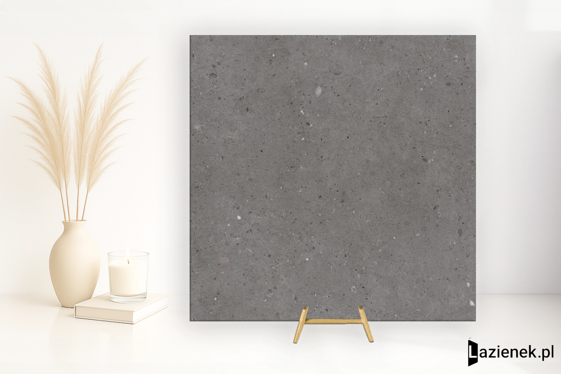 Refin Block Iron matowa 60x60 cm gr. 9 mm - płytka rektyfikowana/MX48