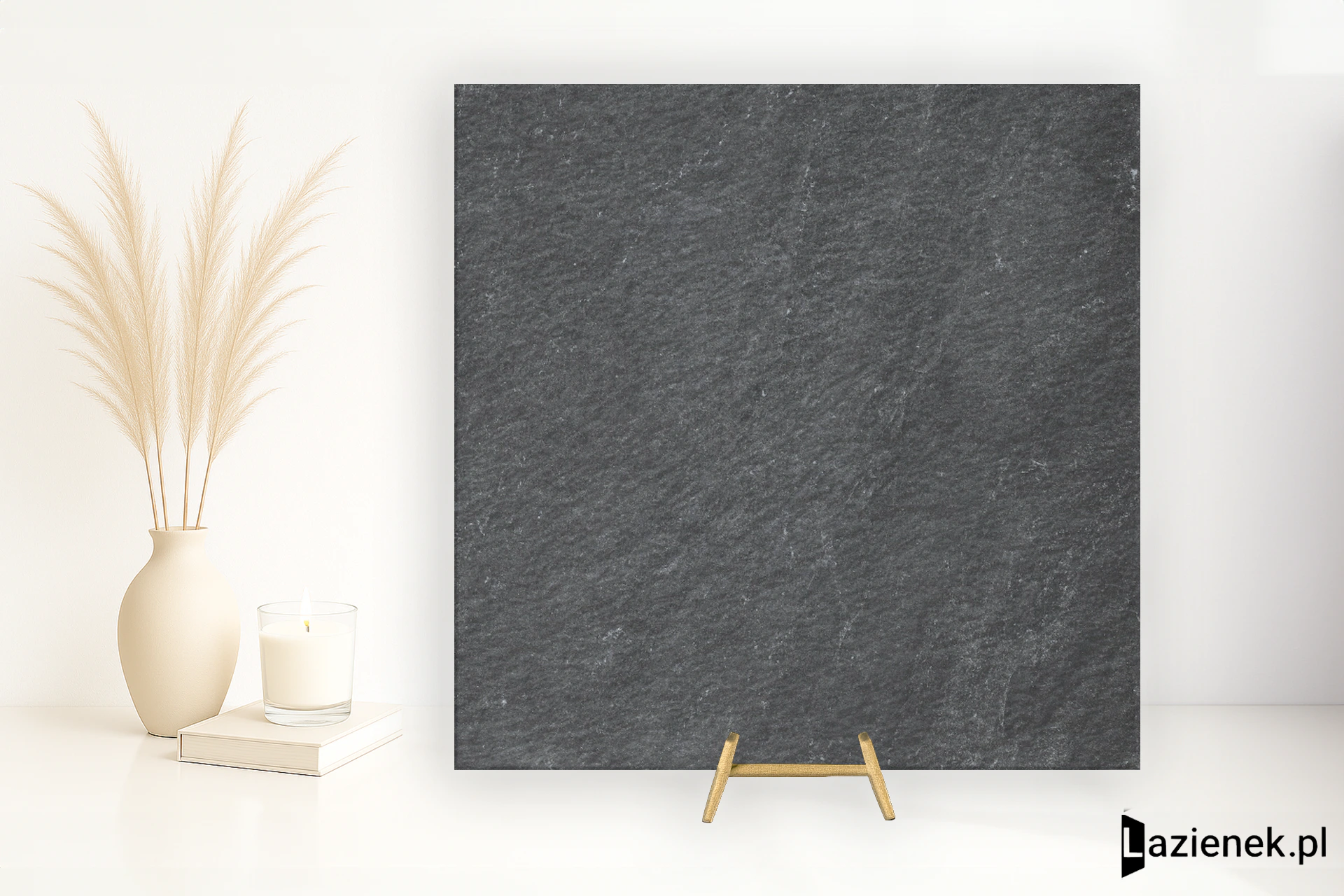 Refin Primal Coal struktura 60x60 cm gr. 9 mm - płytka rektyfikowana/OK58