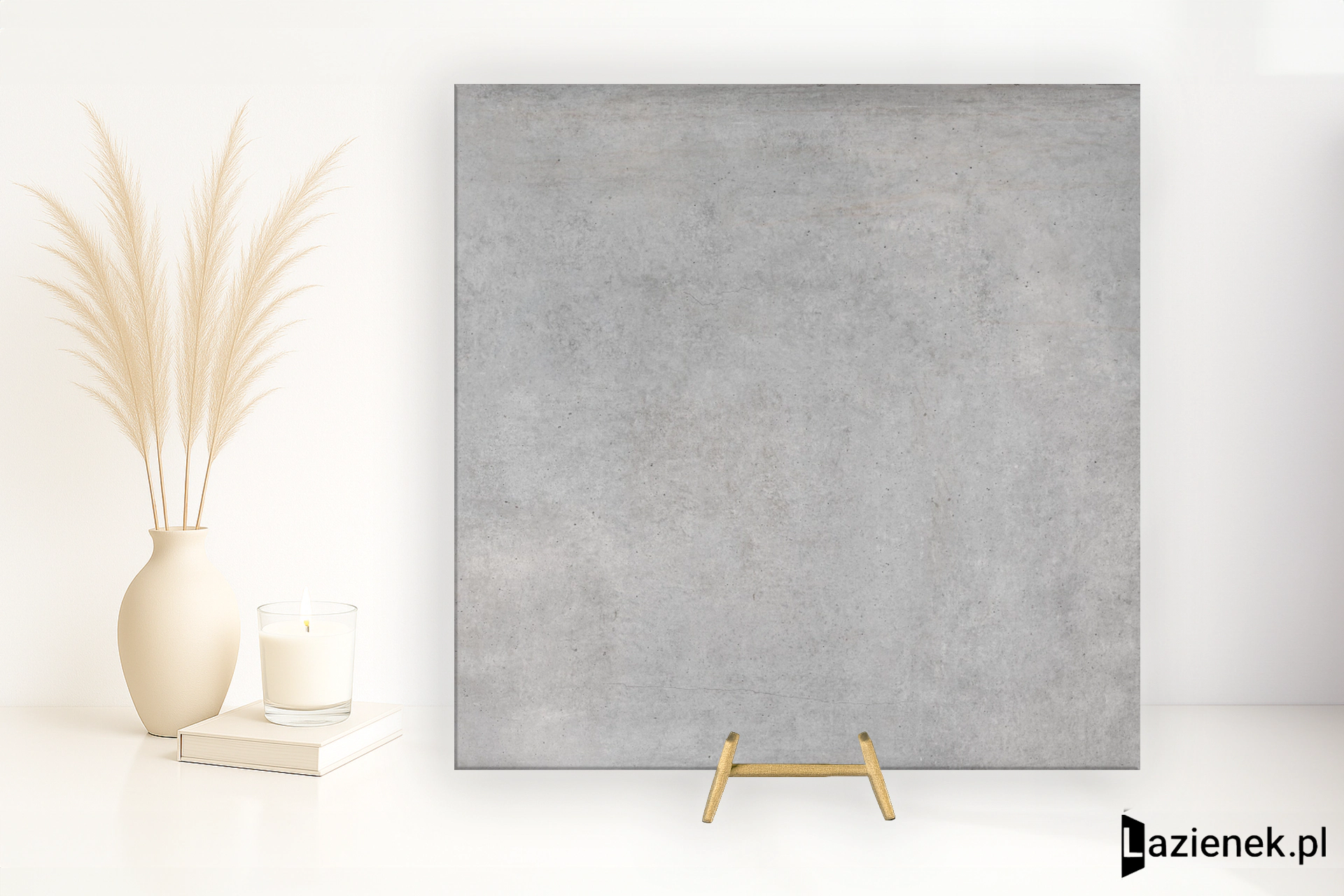 Refin Plain Cinder satyna 120x120 cm gr. 9 mm - płytka rektyfikowana/MX80