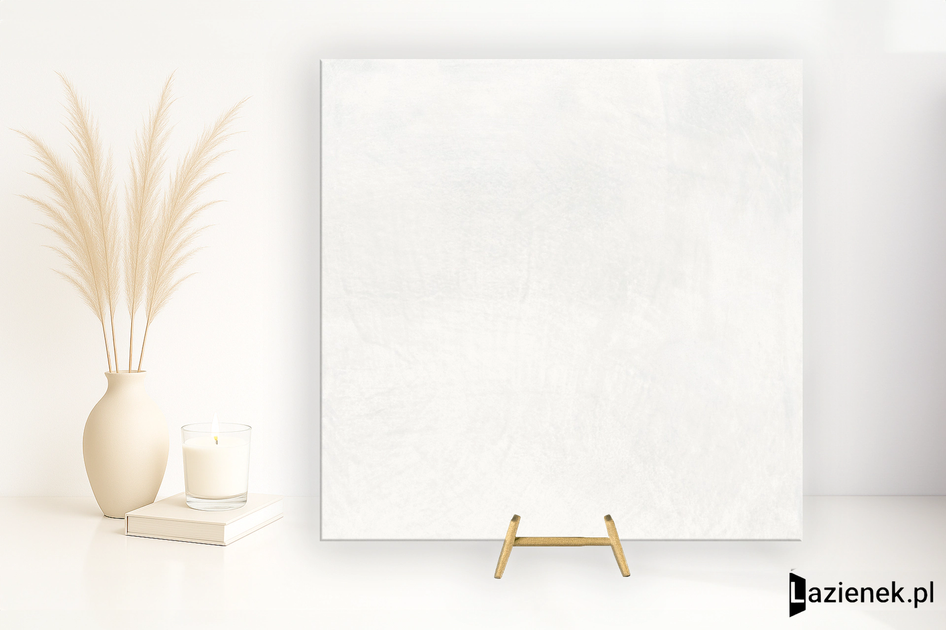 Rondine Seta Bianco matowa 80x80 cm gr. 9 mm - płytka rektyfikowana / J91434