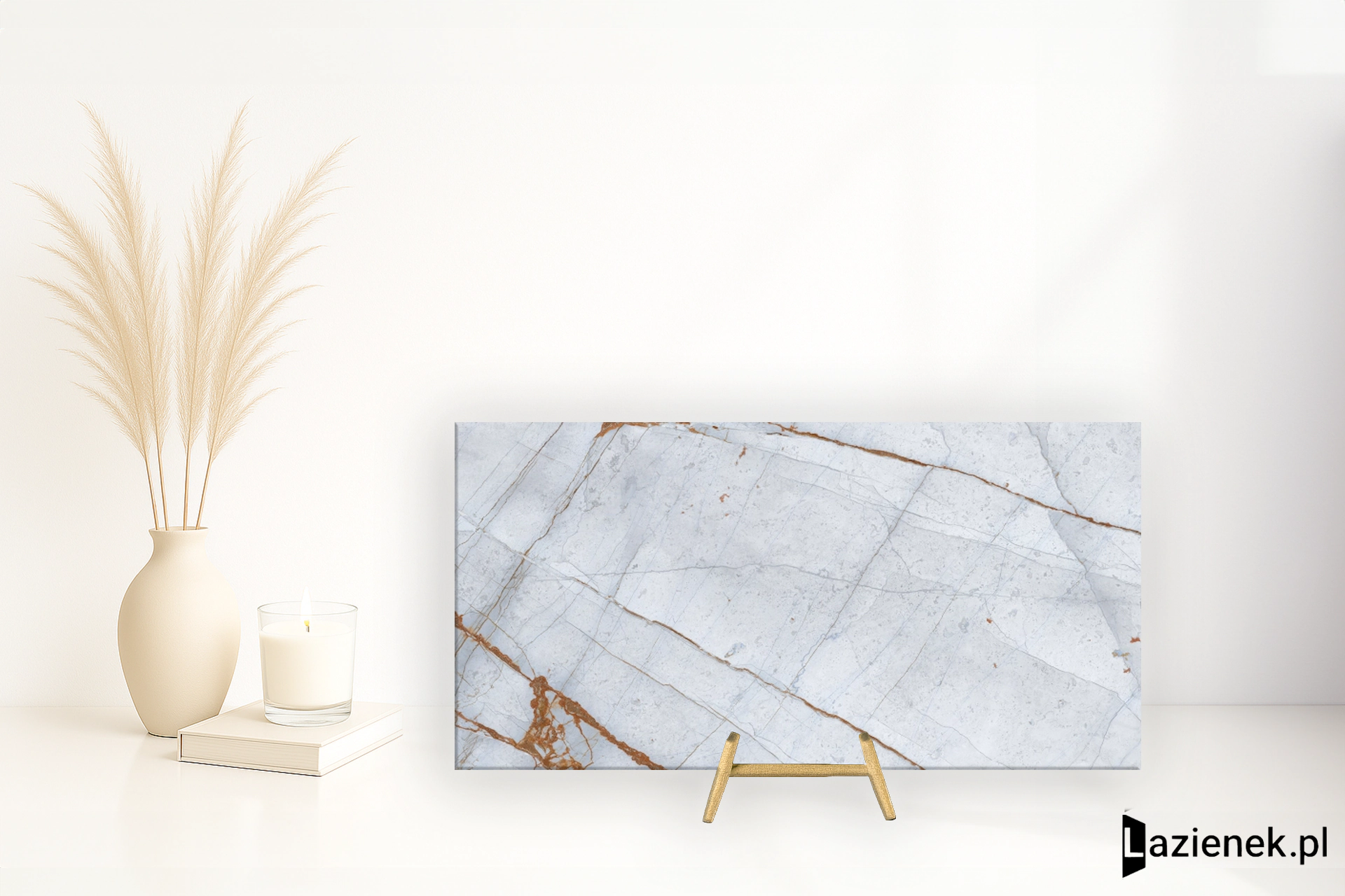Rondine Canova Royal Blue półpolerowana 60x120 cm gr. 9 mm - płytka rektyfikowana / J92964