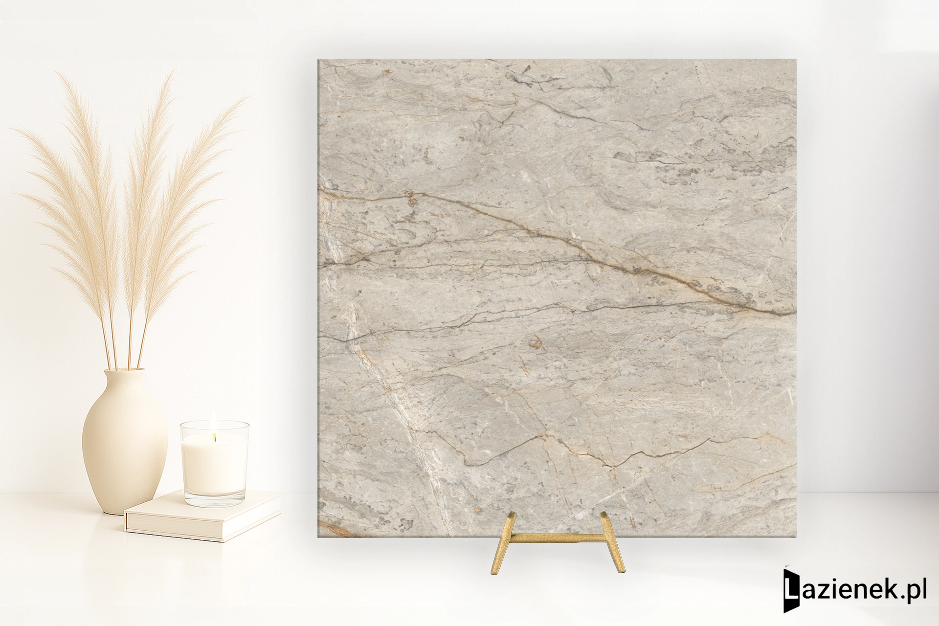 Rondine Canova Oxford Grey błyszcząca 60x60 cm gr. 9 mm - płytka rektyfikowana / J88890