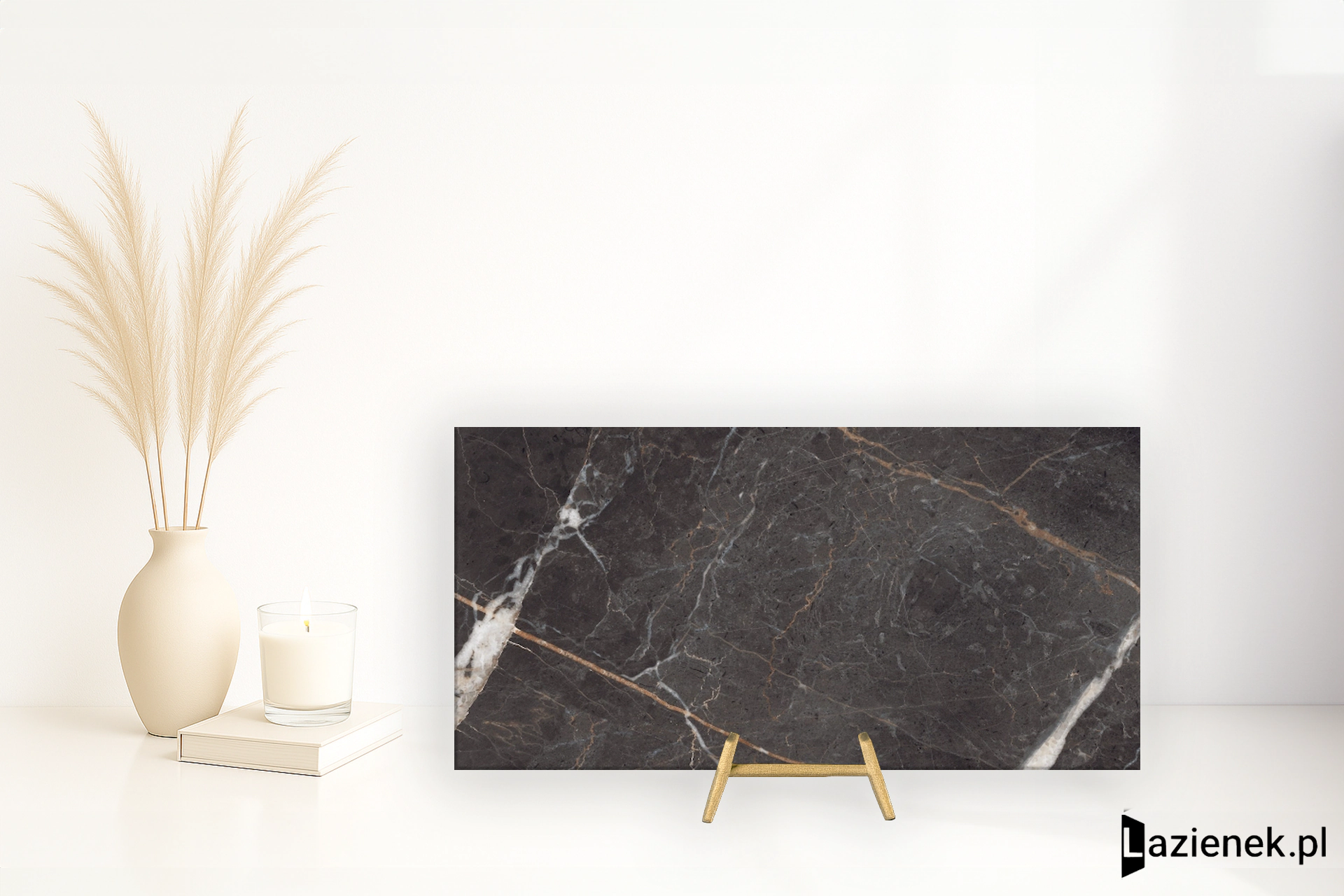Rondine Canova Emperador błyszcząca 30x60 cm gr. 9 mm - płytka rektyfikowana / J88894
