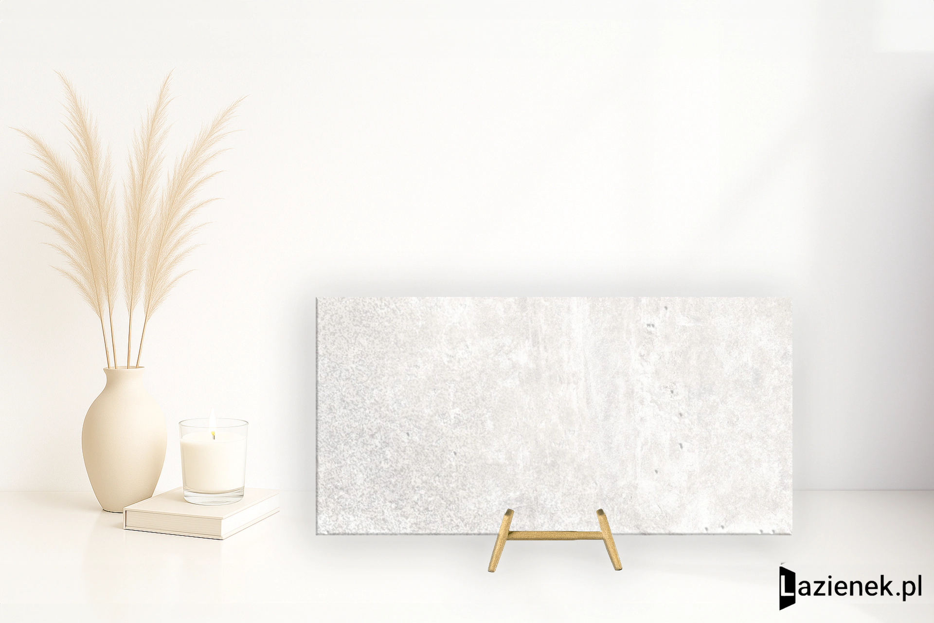 Rondine Ardesie White błyszcząca 30x60 cm gr. 9 mm - płytka rektyfikowana / J87198