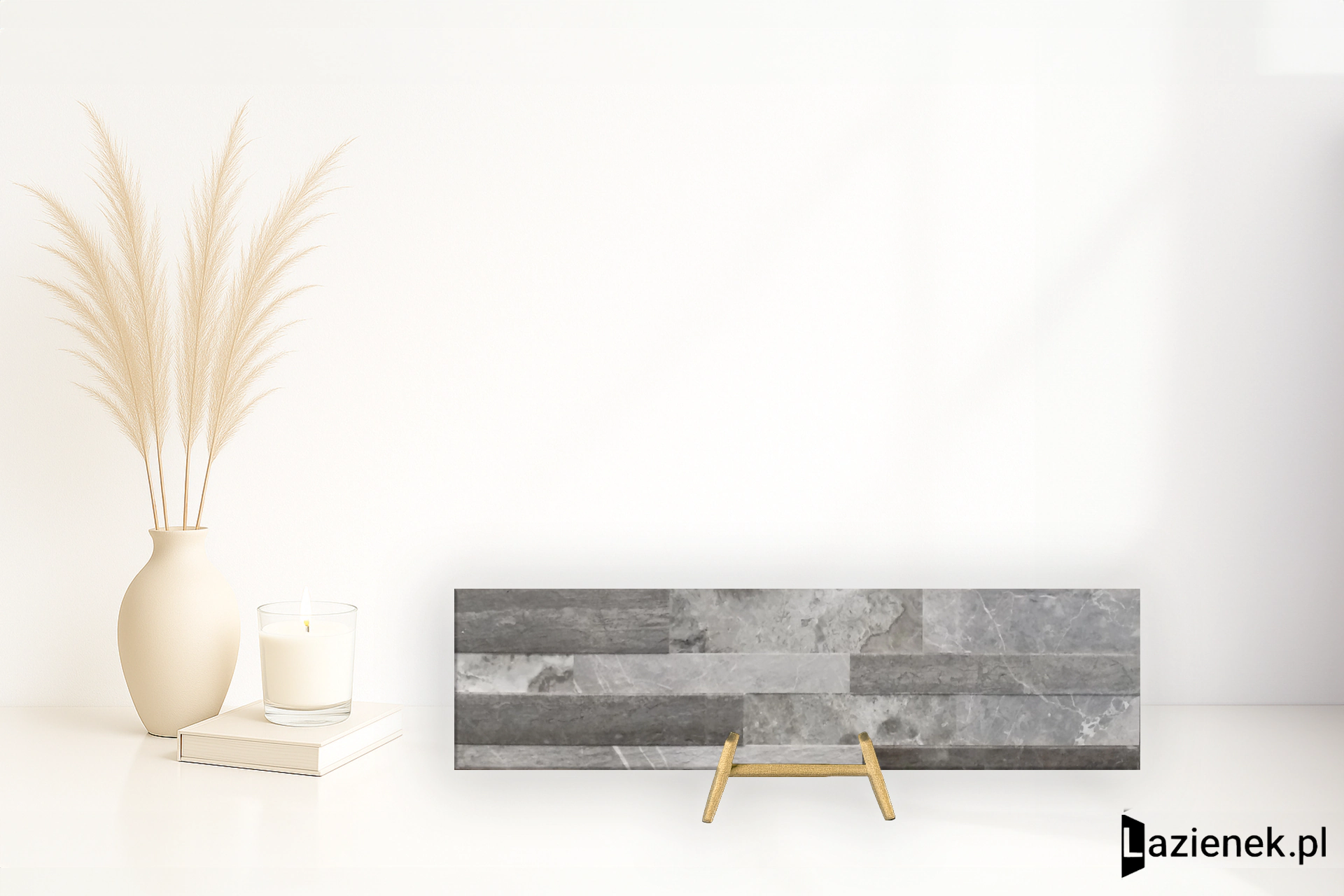 Rondine Tiffany Grey matowa 15x61 cm gr. 7 mm - płytka nierektyfikowana / J87343