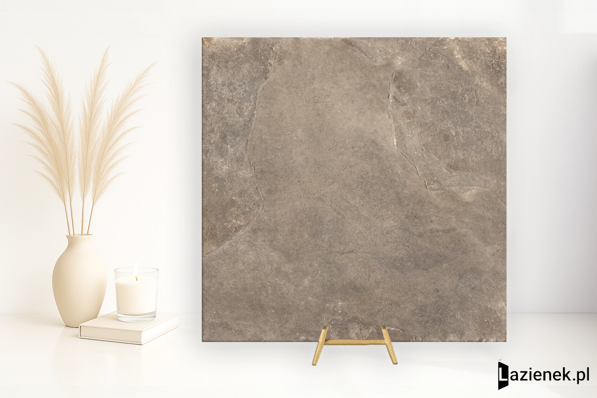 Rondine Ardesie Taupe matowa 60x60 cm gr. 9 mm - płytka rektyfikowana / J86992
