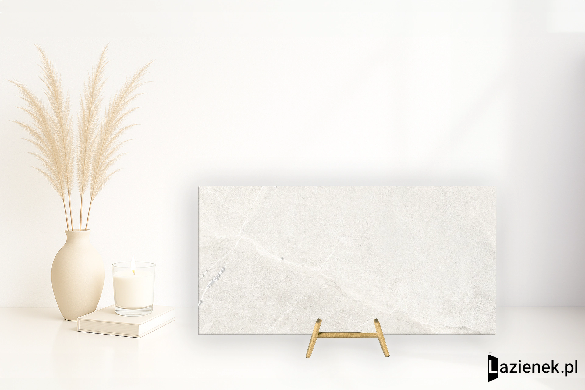 Rondine Angers White antybakteryjna (advance) 30x60 cm gr. 9 mm - płytka rektyfikowana / J91717
