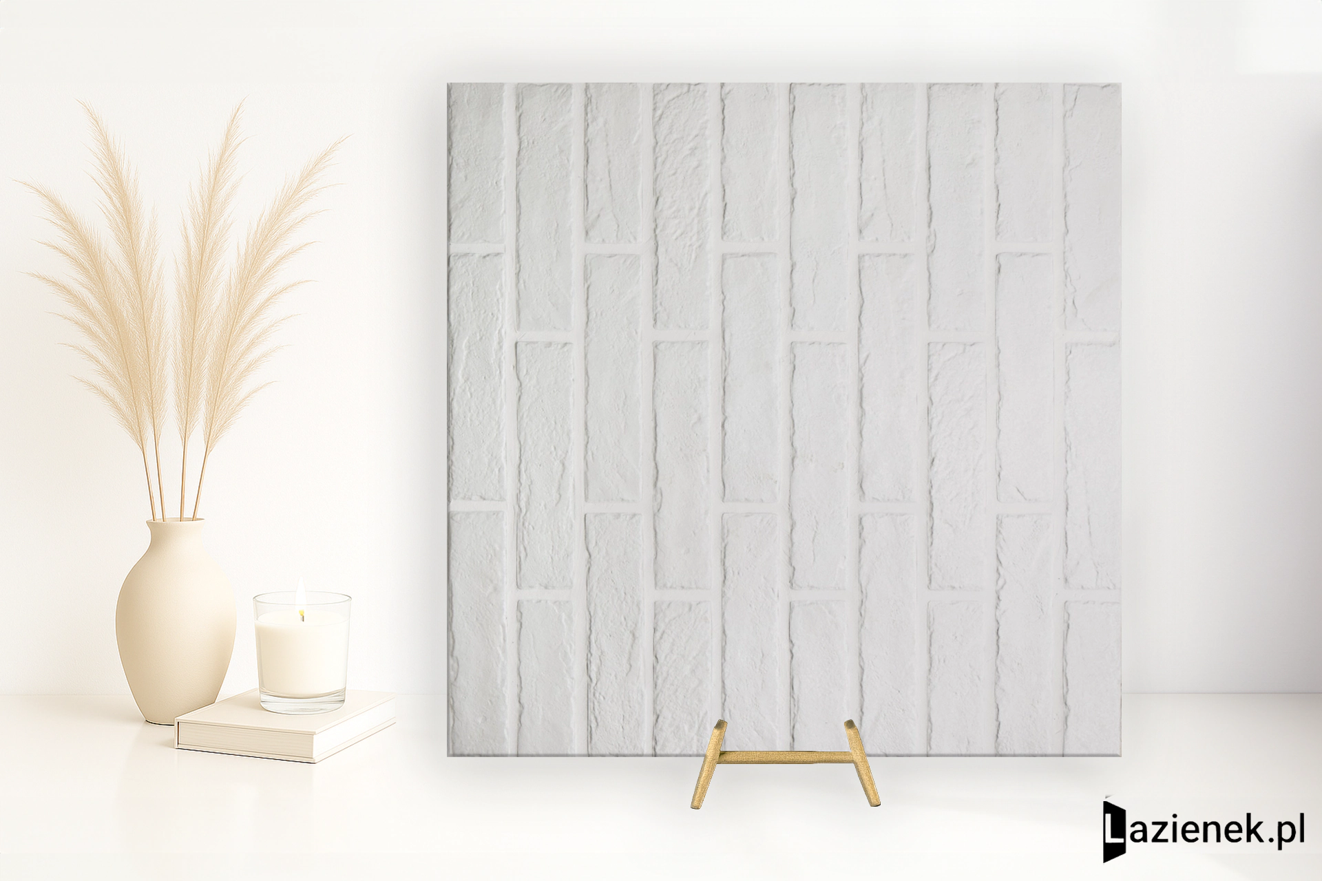 Rondine Tribeca White matowa 6x25 cm gr. 10 mm - płytka nierektyfikowana / J85888