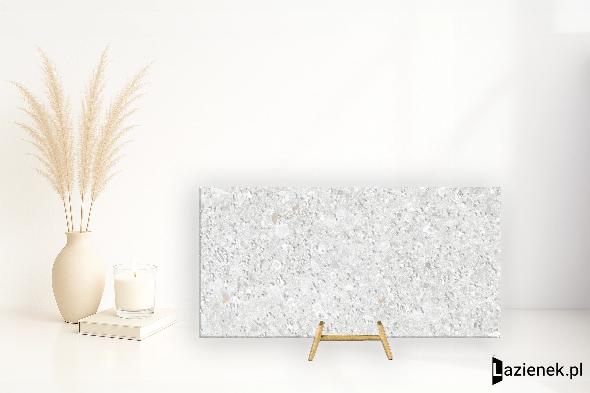 Rondine Gravelux White kompozycja listew (Craft) 30.5x60.5 cm gr. 9 mm - płytka rektyfikowana / J93505