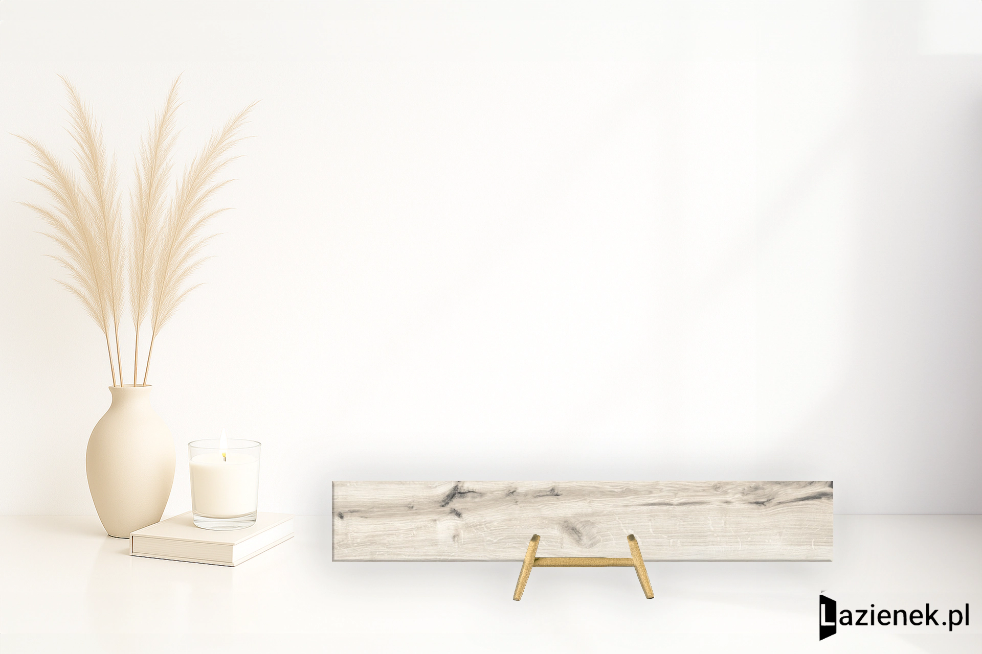 Rondine Timeless Ivory matowa 24x150 cm gr. 9 mm - płytka nierektyfikowana / J89456