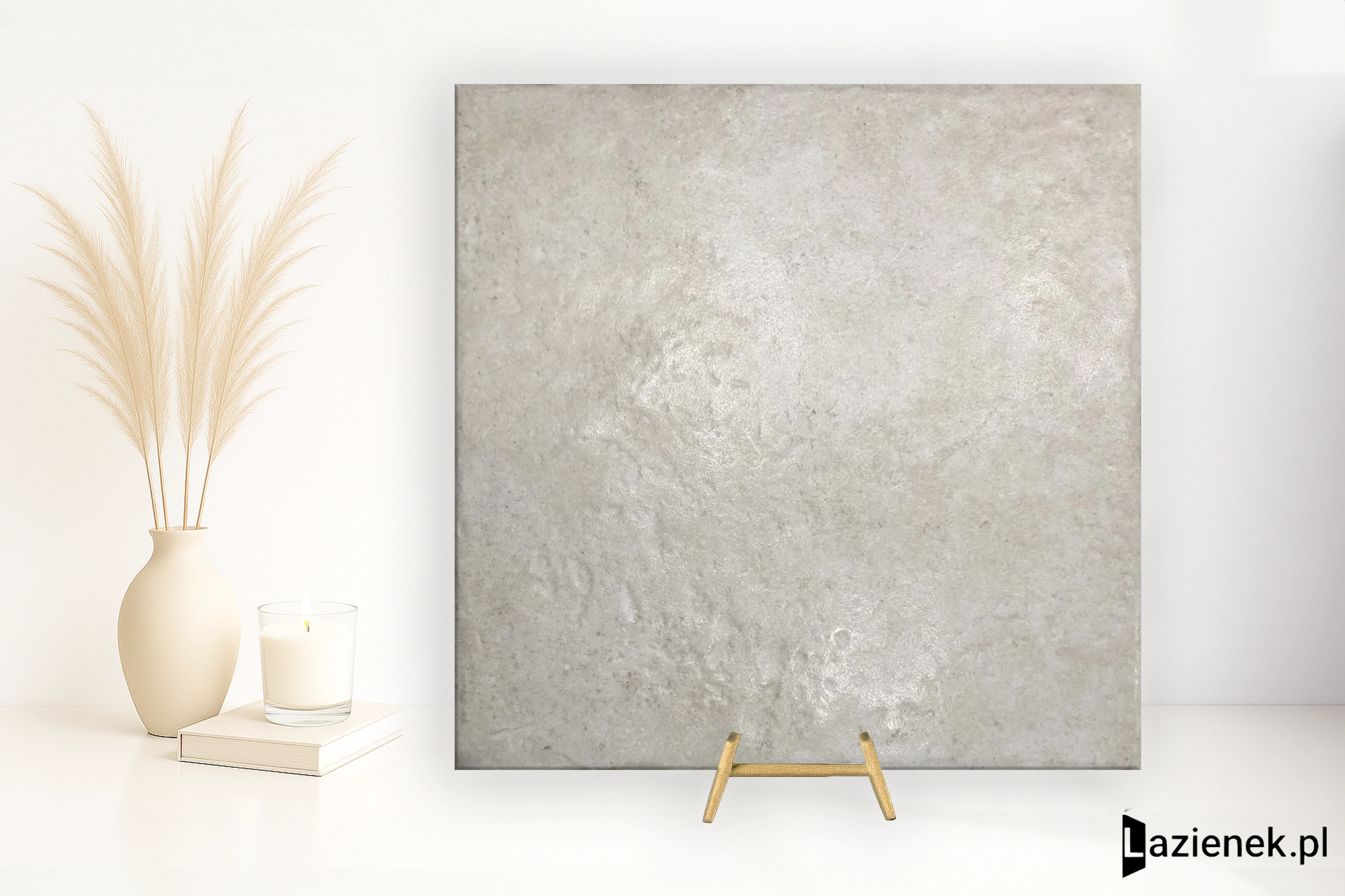 Rondine Terre D'Otranto Ivory błyszcząca 40.6x40.6 cm gr. 10 mm - płytka nierektyfikowana / J88990