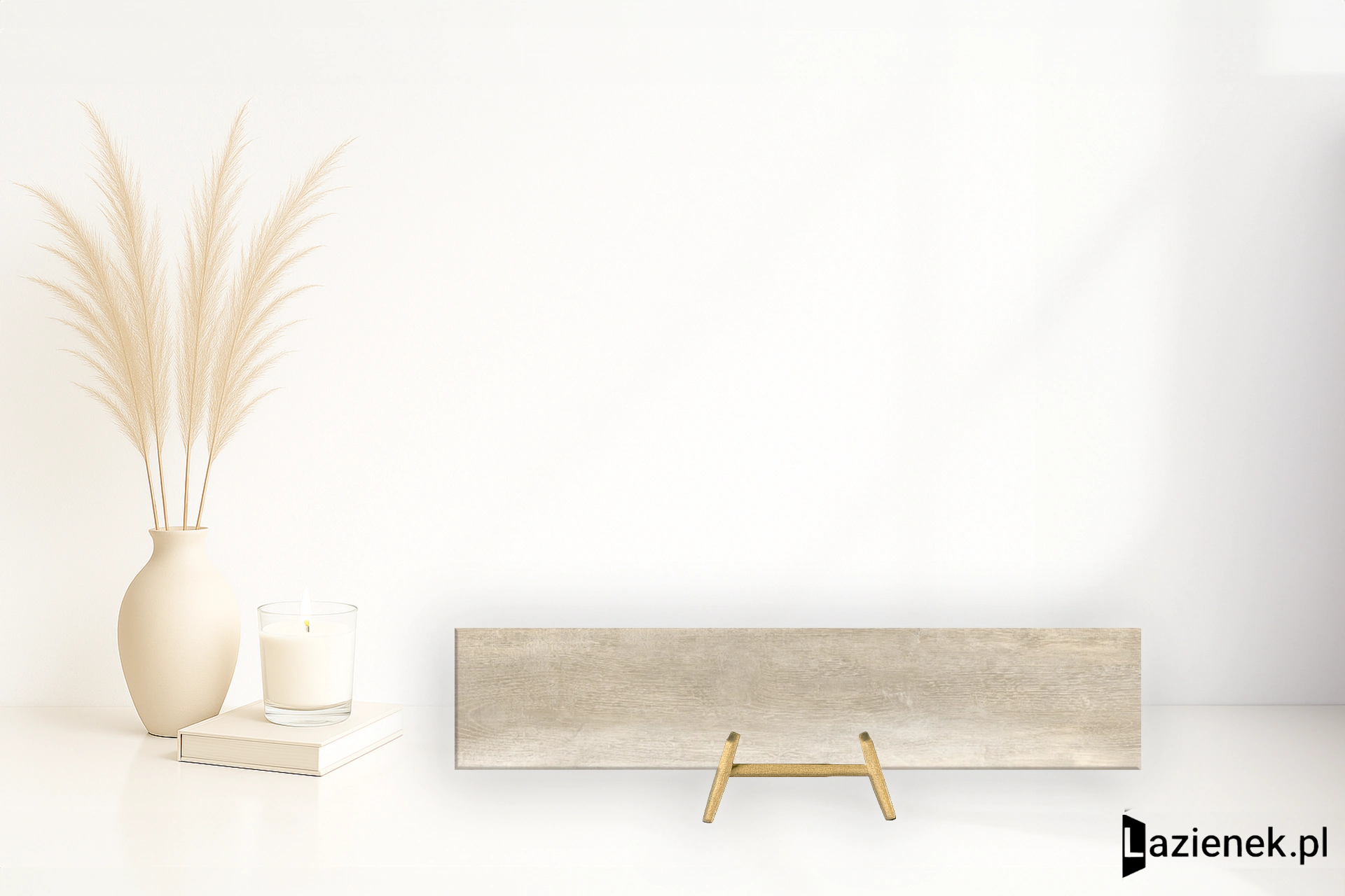 Rondine Greenwood Beige matowa 24x120 cm gr. 9 mm - płytka nierektyfikowana / J86326