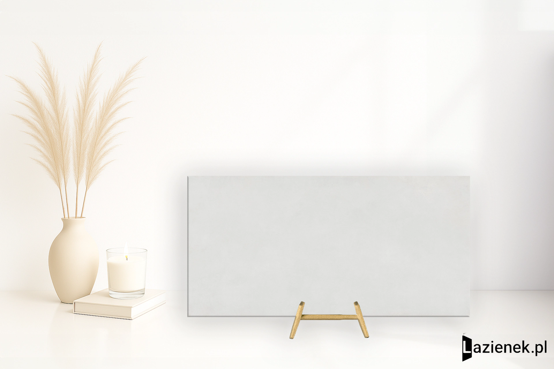 Rondine Aurea Bianco matowa 60x120 cm gr. 7 mm - płytka rektyfikowana / J92408