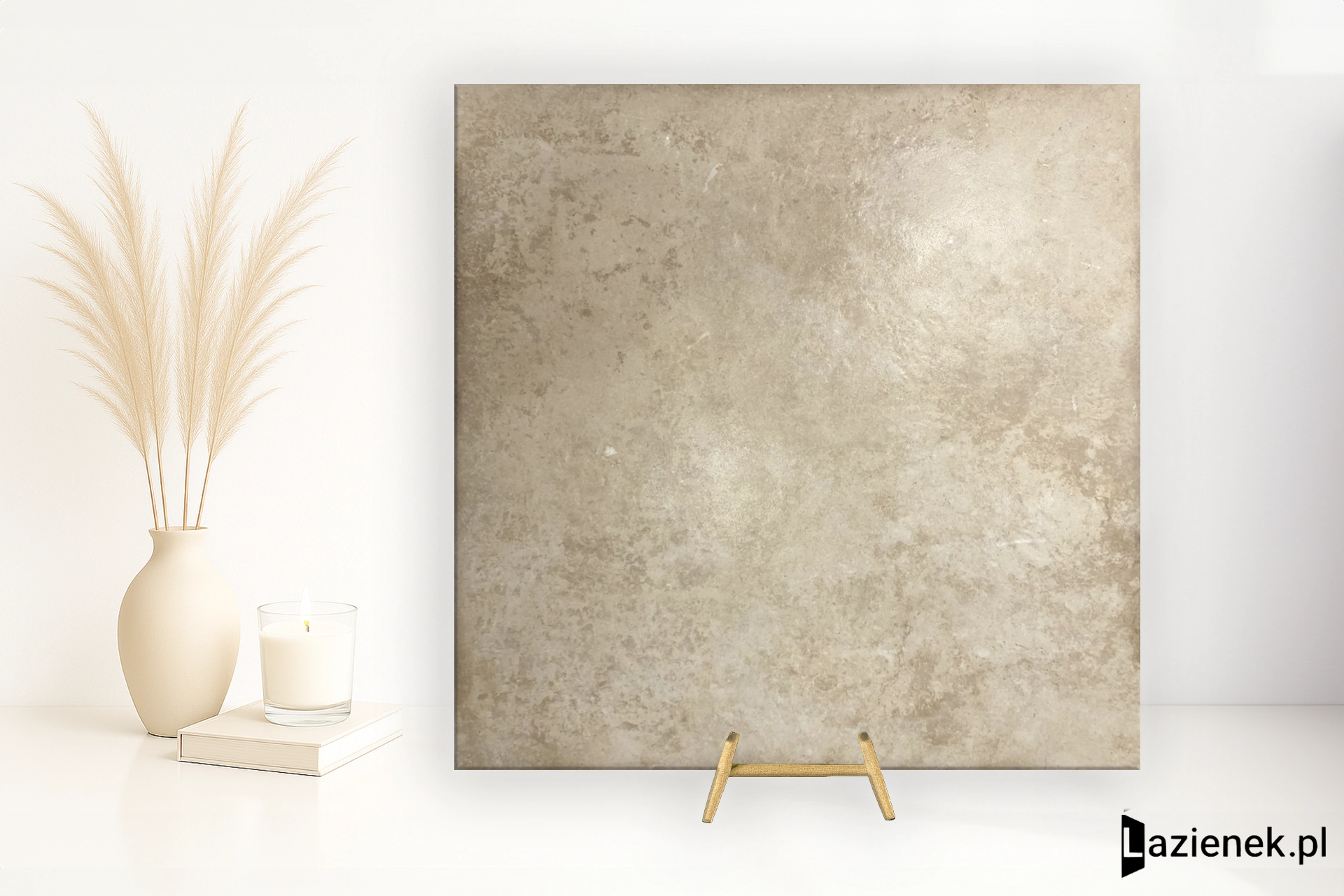 Rondine Terre D'Otranto Cream błyszcząca 60.5x60.5 cm gr. 10 mm - płytka nierektyfikowana / J88983