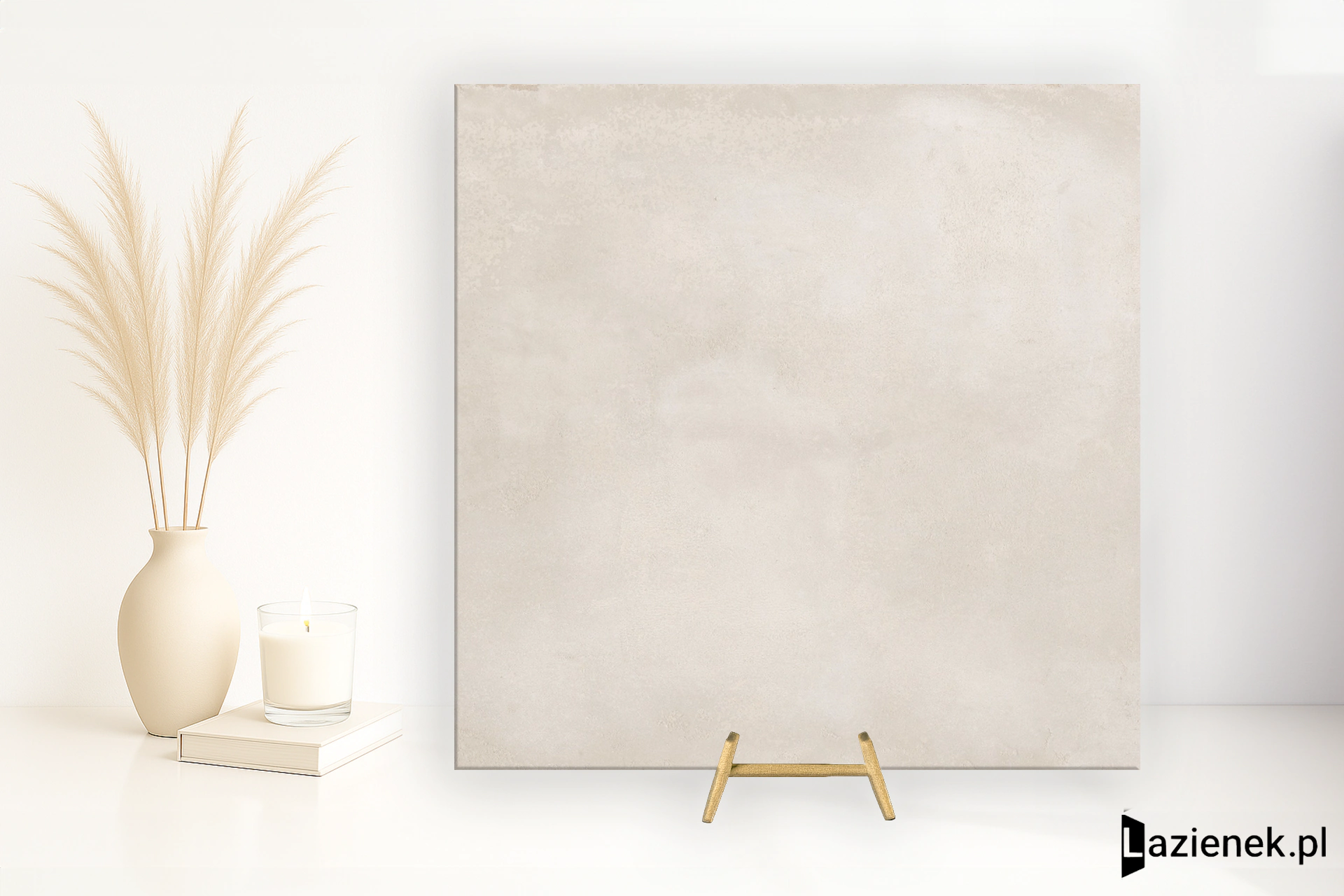 Rondine Cruda Bianco matowa 80x80 cm gr. 9 mm - płytka rektyfikowana / J92536