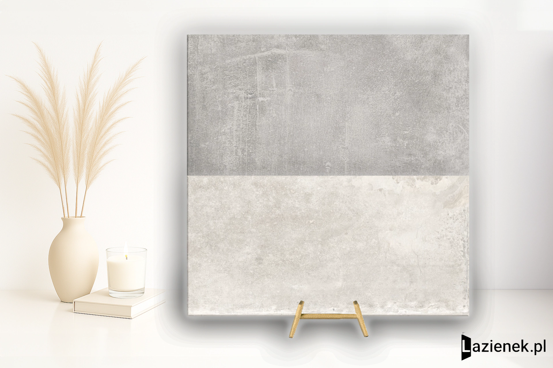 Rondine Provence Light Grey matowa 60x120 cm gr. 9 mm - płytka rektyfikowana / J89409