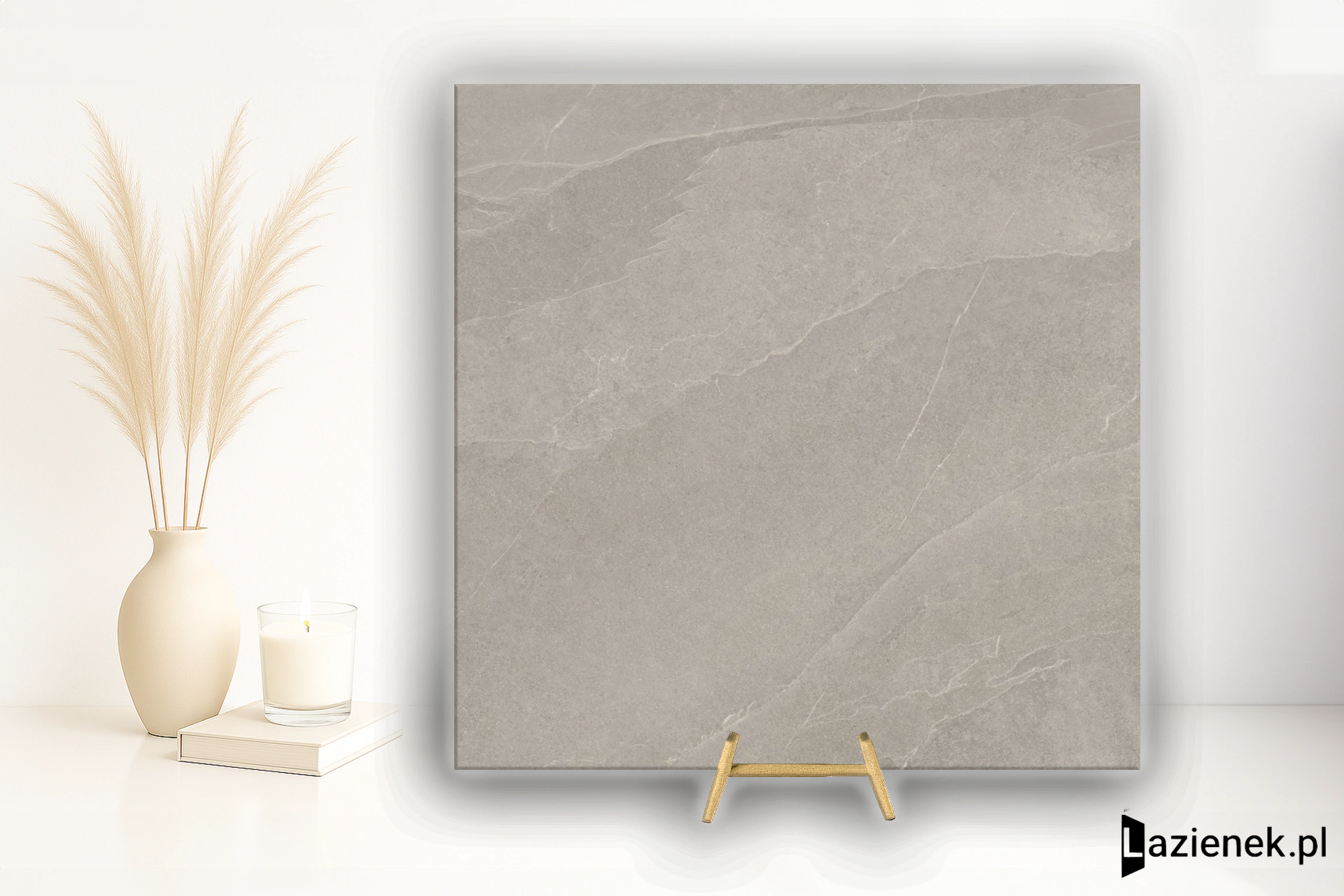 Rondine Angers Taupe antybakteryjna (advance) 100x100 cm gr. 9 mm - płytka rektyfikowana / J92030