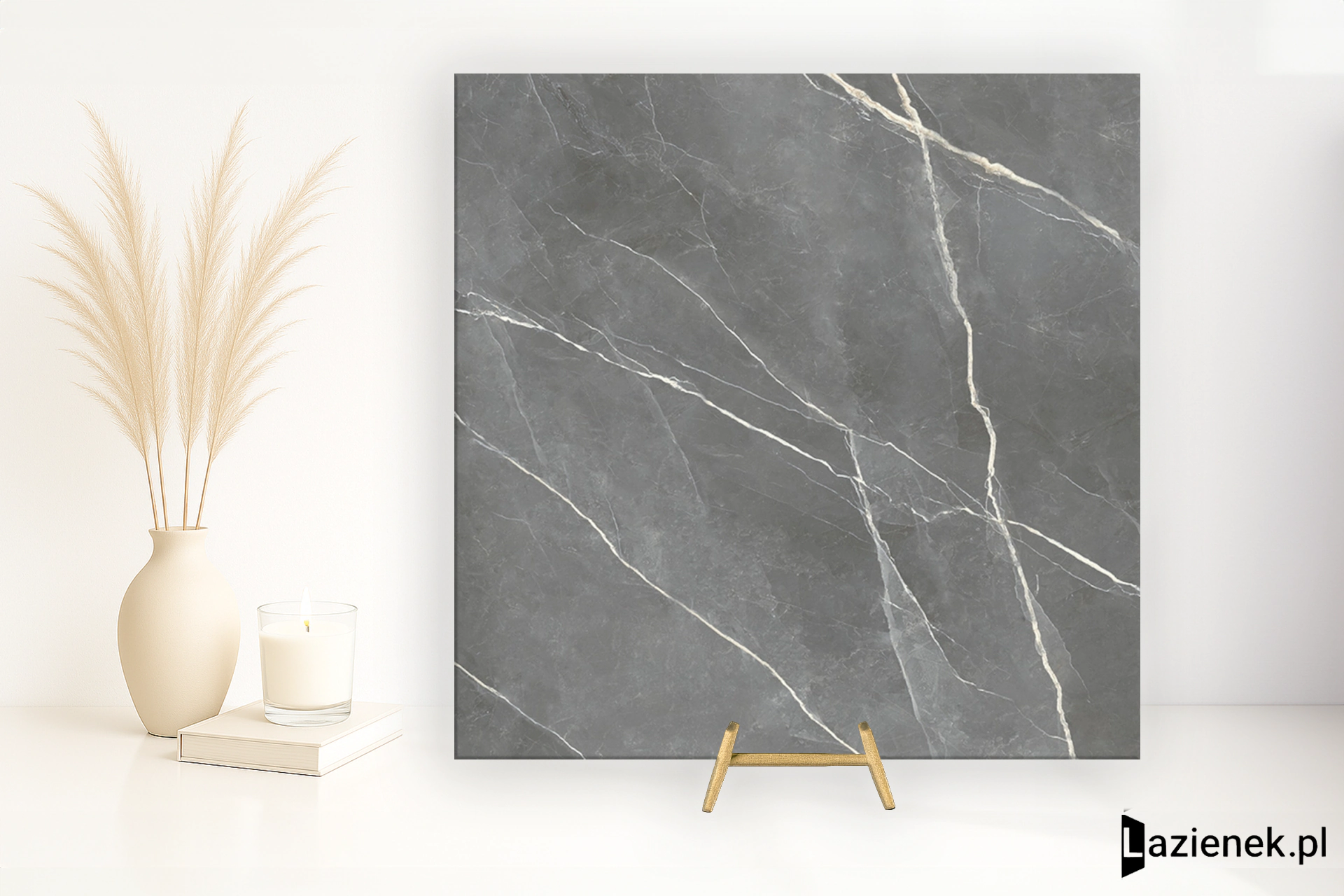 Saime Royal Grey naturalna 120x120 cm gr. 6 mm - płytka rektyfikowana / T600181