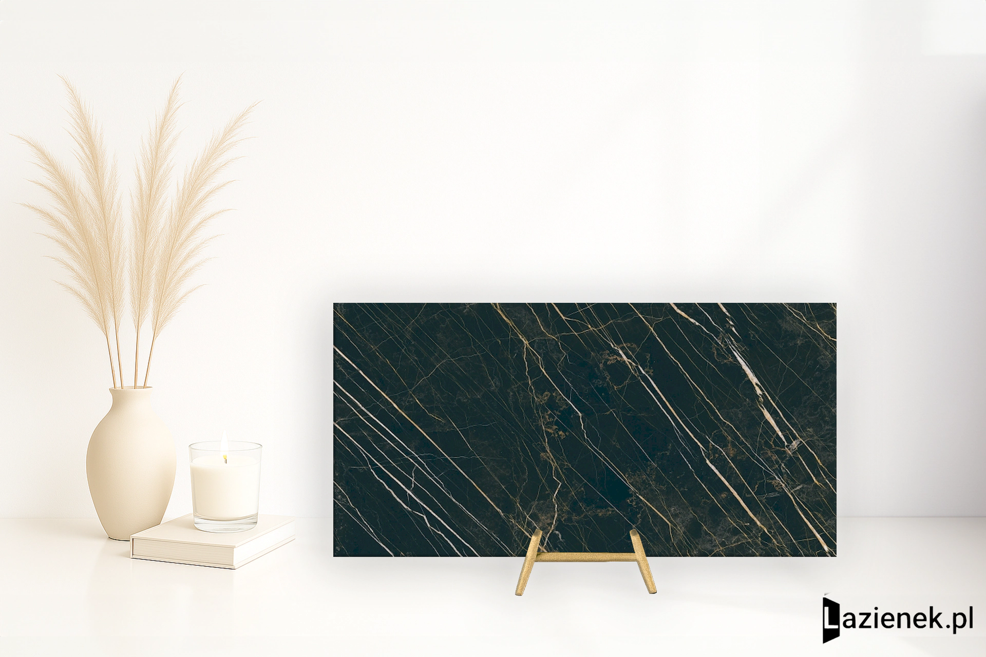 Saime 160X320 Golden Black A naturalna 160x320 cm gr. 12 mm - płytka nierektyfikowana / T616226