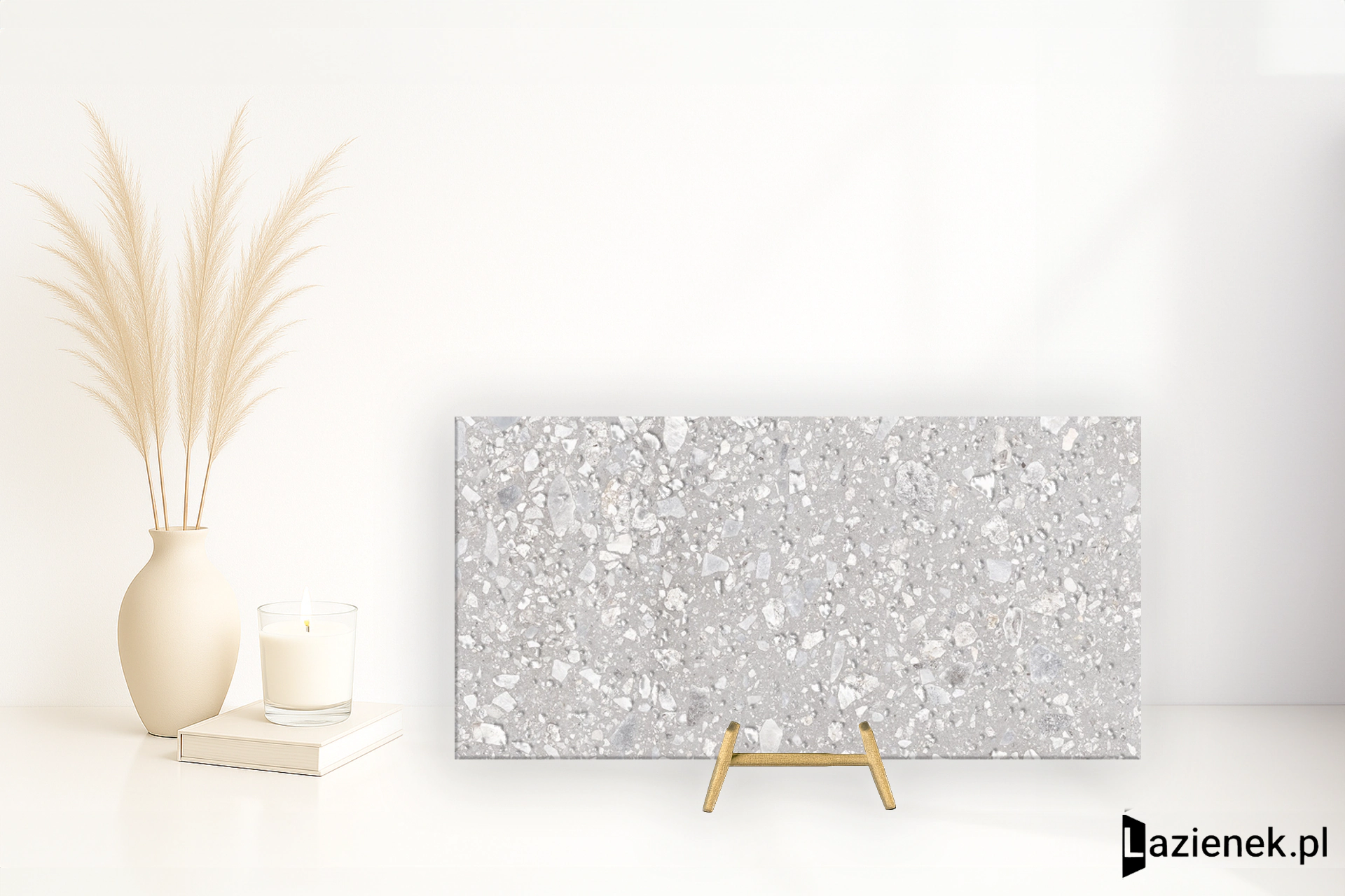 Saime Grestone Silver antypoślizgowa 60x120 cm gr. 6 mm - płytka rektyfikowana / T680219