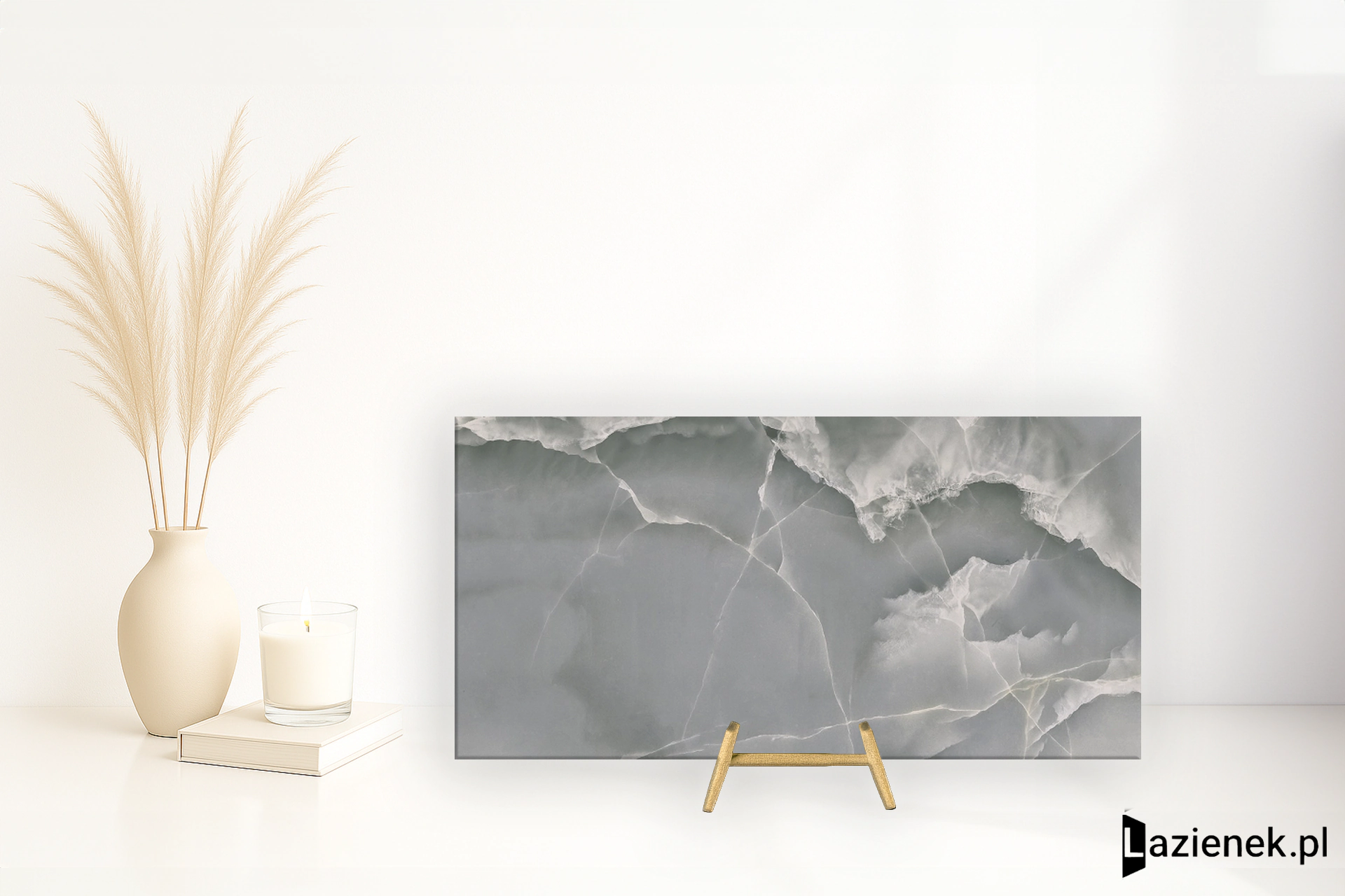 Saime Shine Azzurro błyszcząca 30x60 cm gr. 9 mm - płytka rektyfikowana / 8660117