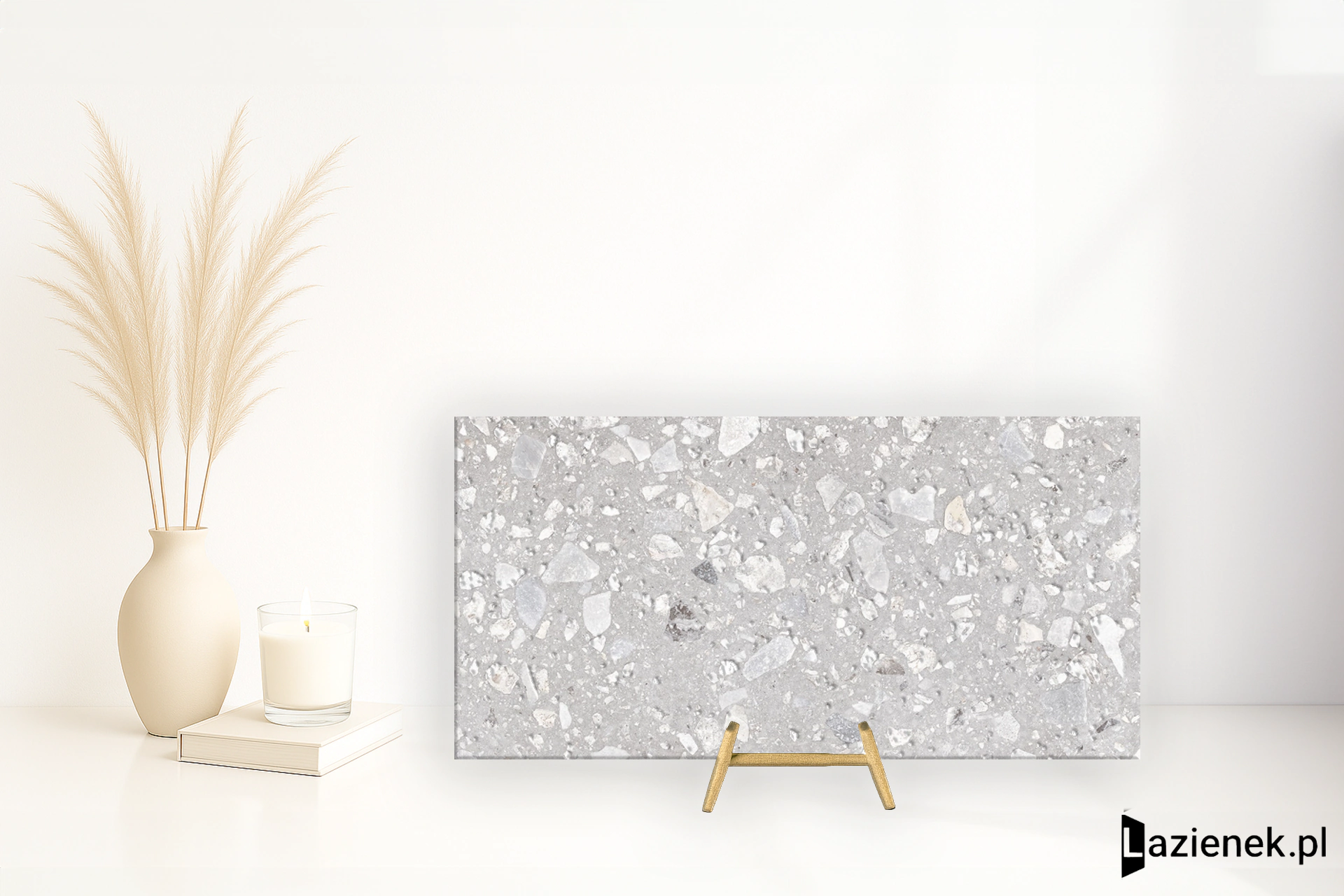 Saime Grestone Silver antypoślizgowa 30x60 cm gr. 9 mm - płytka nierektyfikowana / 7661047