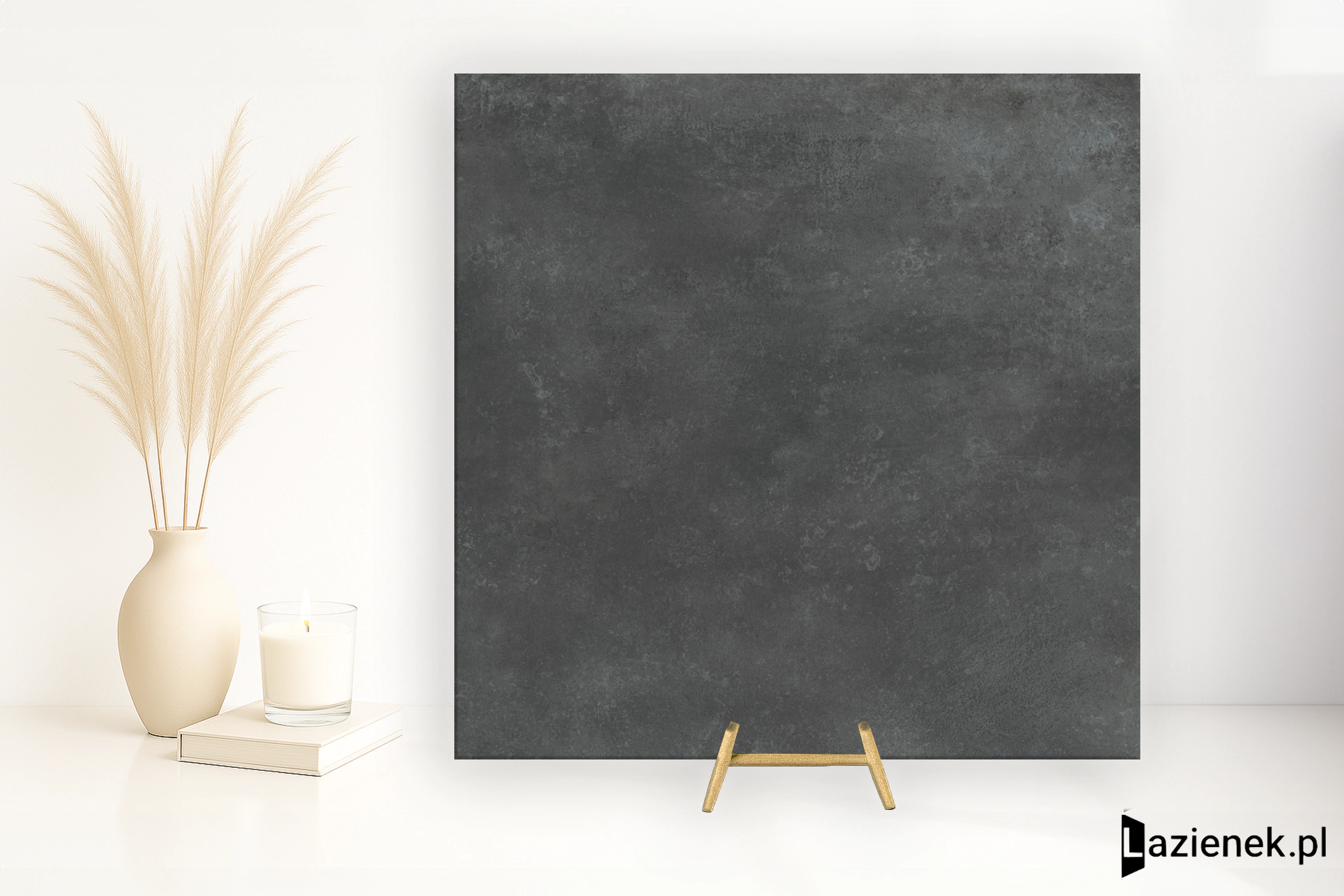 Saime Urban Black naturalna 120x120 cm gr. 9 mm - płytka rektyfikowana / T600296