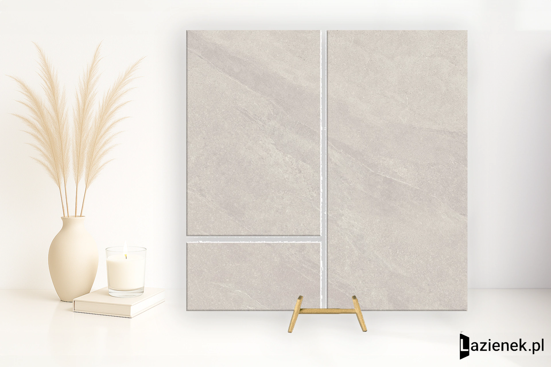 Saime Titano Bianco antypoślizgowa 60x120 cm gr. 9 mm - płytka nierektyfikowana / 8661141