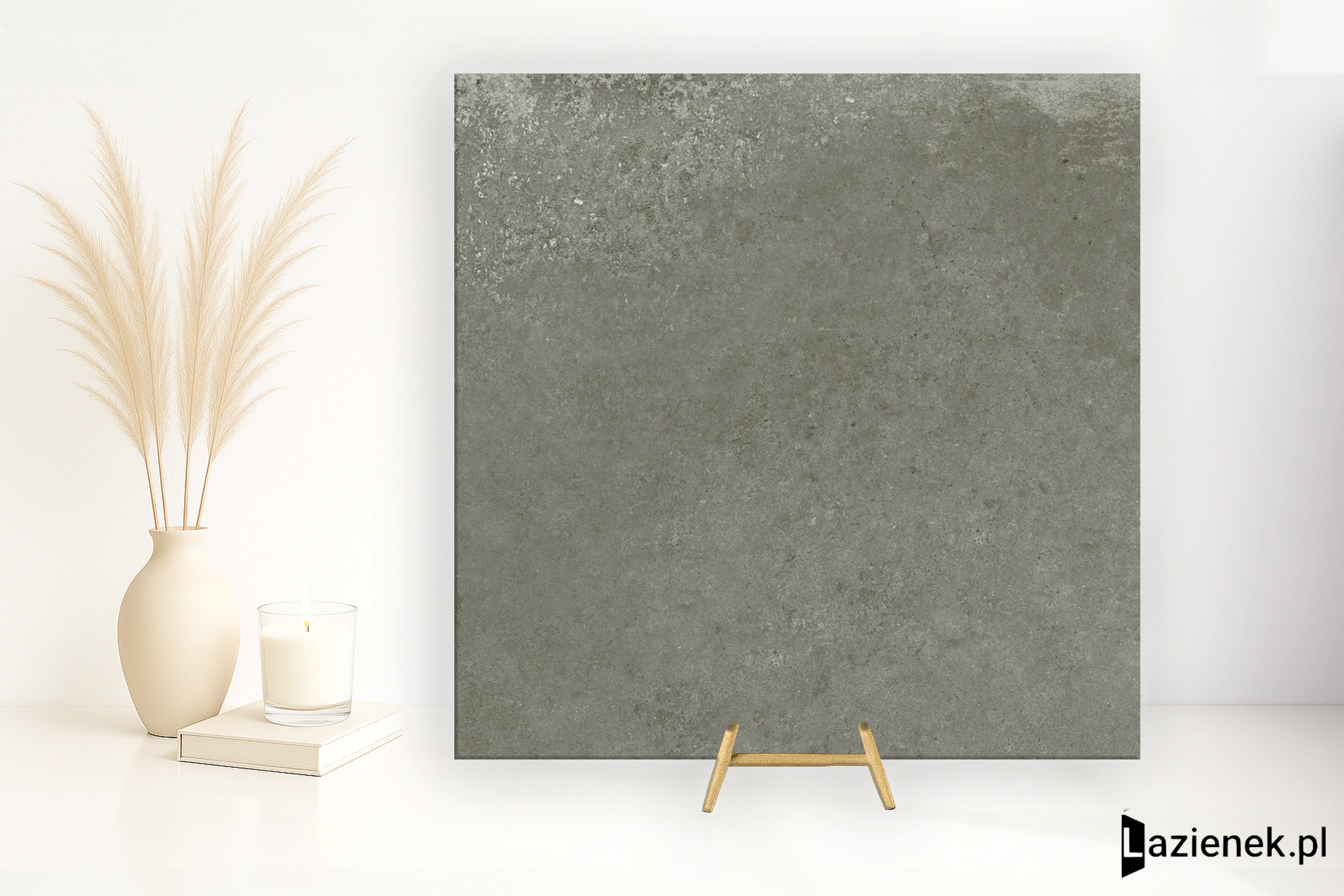 Saime Ferrocemento Antracite półpolerowana 60x60 cm gr. 9 mm - płytka rektyfikowana / 8600150