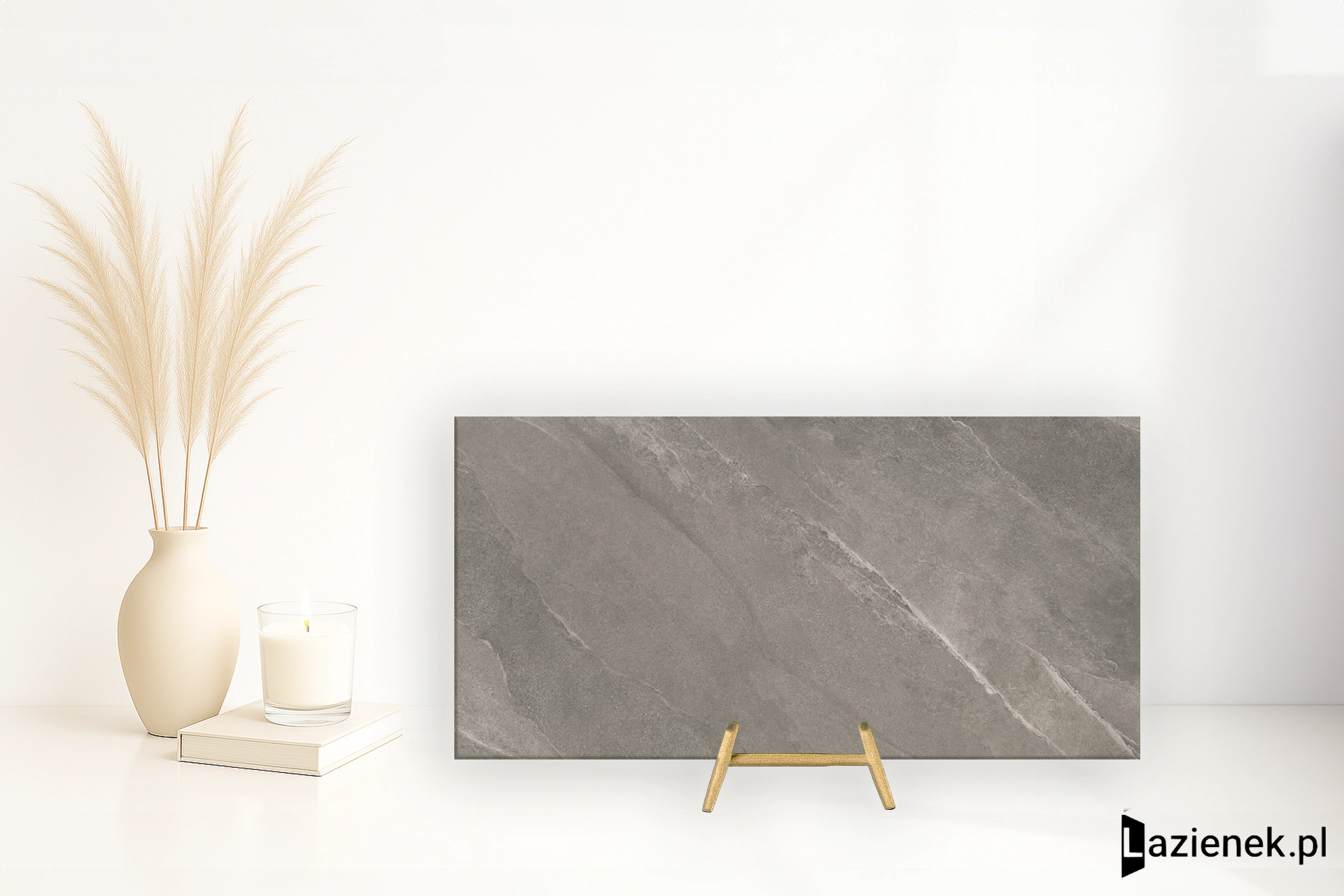 Saime Titano Cenere antypoślizgowa 60x120 cm gr. 9 mm - płytka rektyfikowana / 8661146